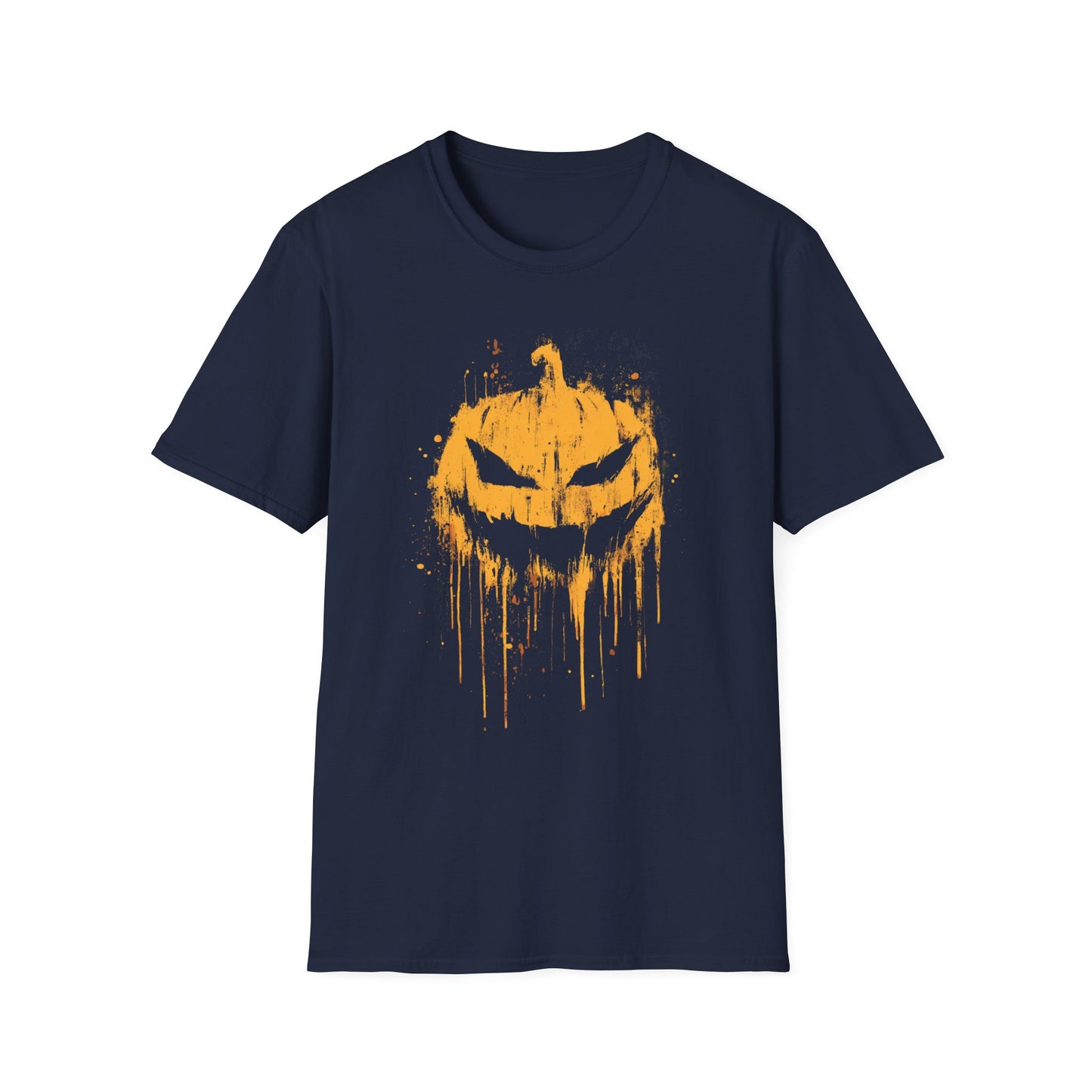 Drip Lantern Halloween Pumpkin Tee