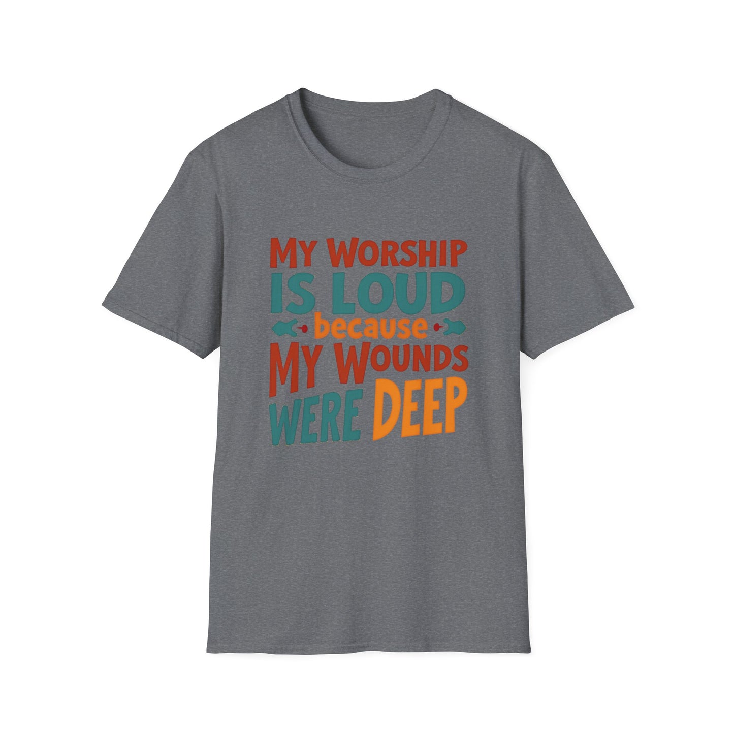 Loud Worship, Deep Wounds Tee – Testimony Edition