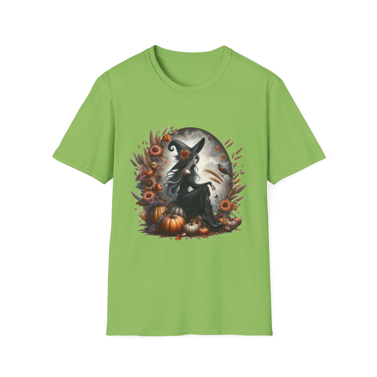 Witching Season Halloween T-Shirt, Enchanting Witch Tee, Witching Grace Costume Shirt, Halloween Party Top, Woman Witch Power
