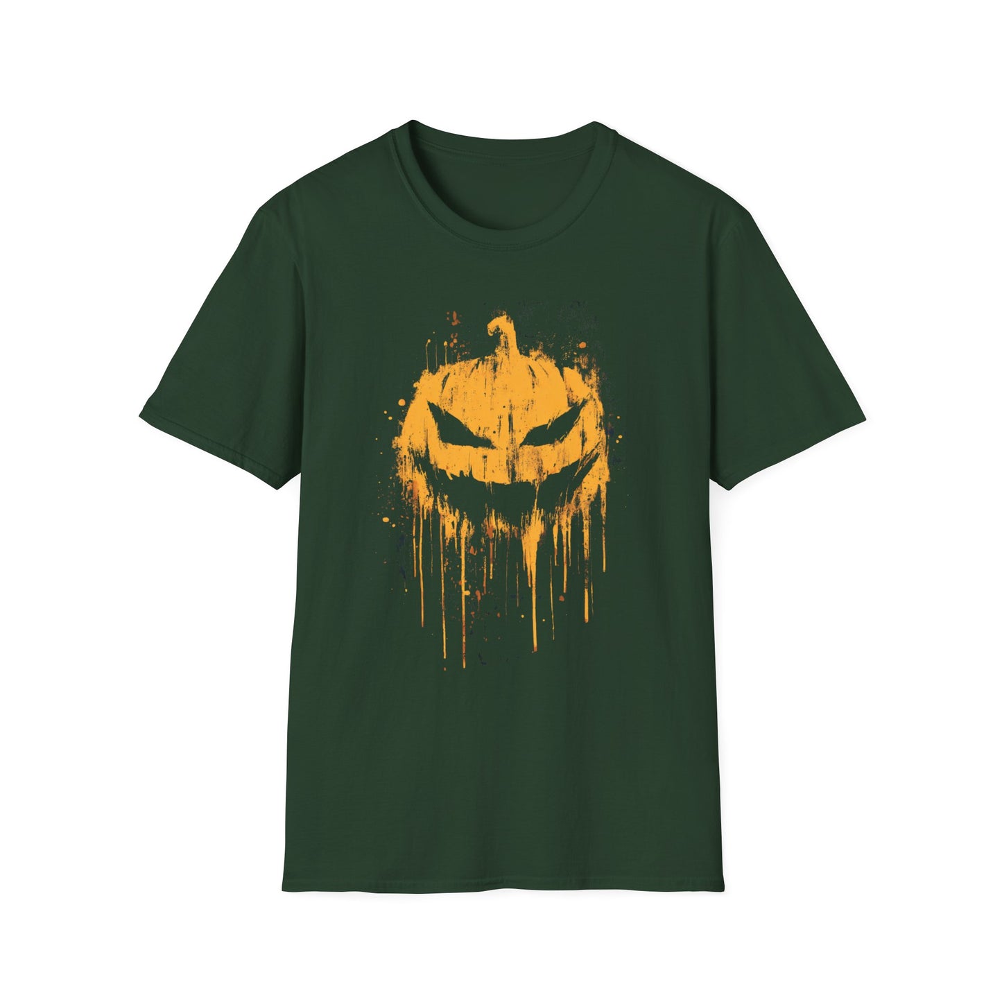 Drip Lantern Halloween Pumpkin Tee