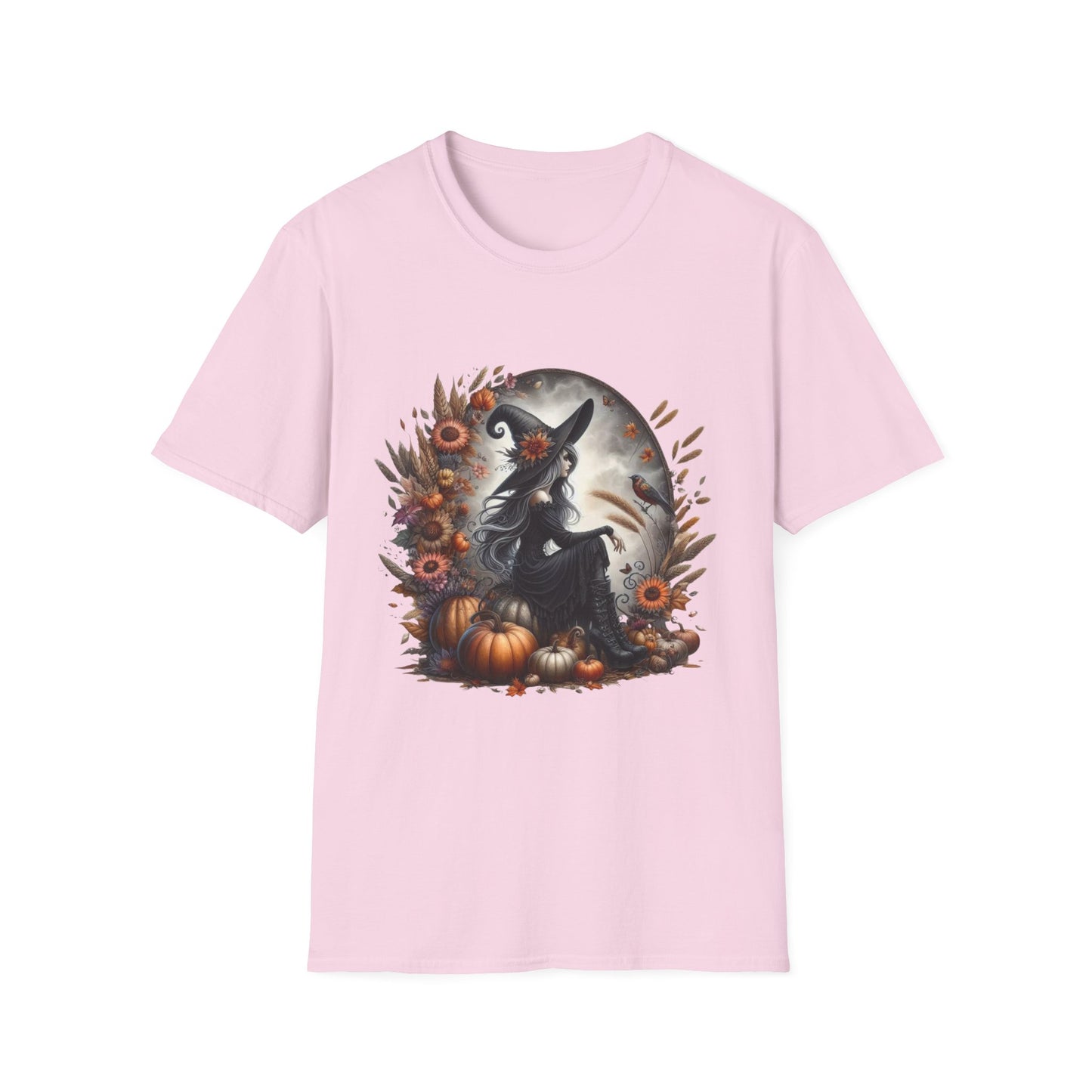 Witching Season Halloween T-Shirt, Enchanting Witch Tee, Witching Grace Costume Shirt, Halloween Party Top, Woman Witch Power