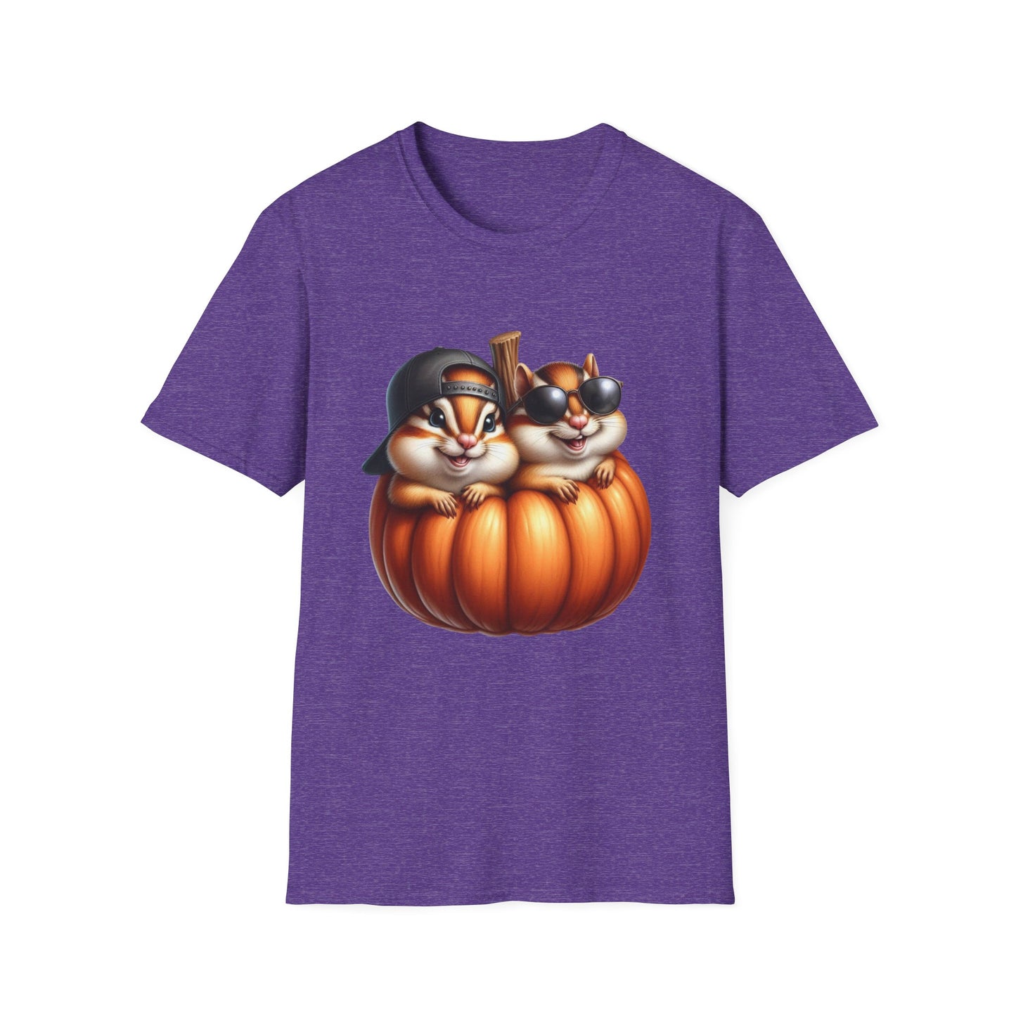 “Pumpkin Pals” Tee – Chipmunk Chill Edition