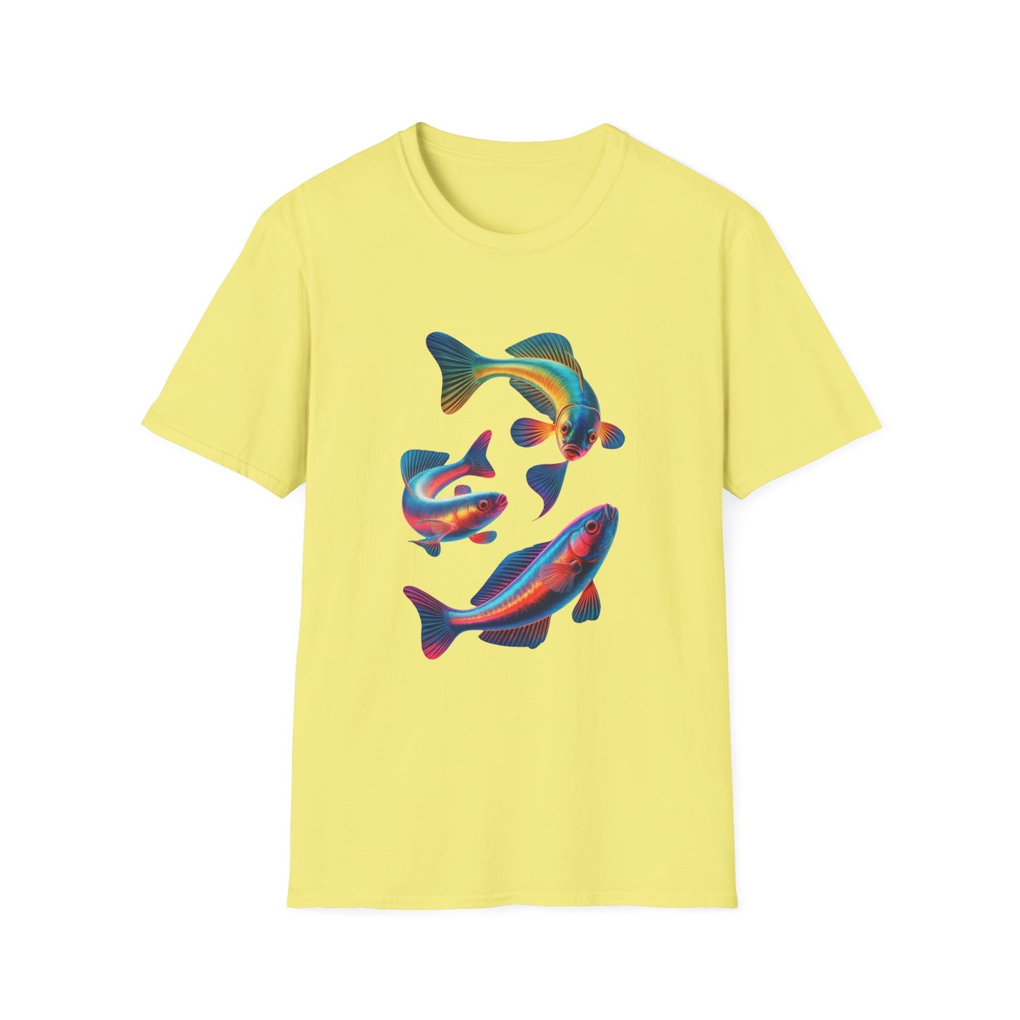 Neon Current Trio Fish Graphic Tee