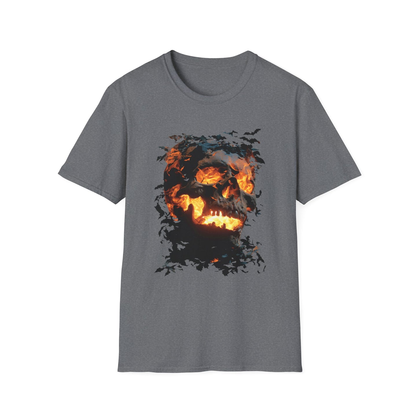 Ashborn Infernal Skull Halloween Head Tee