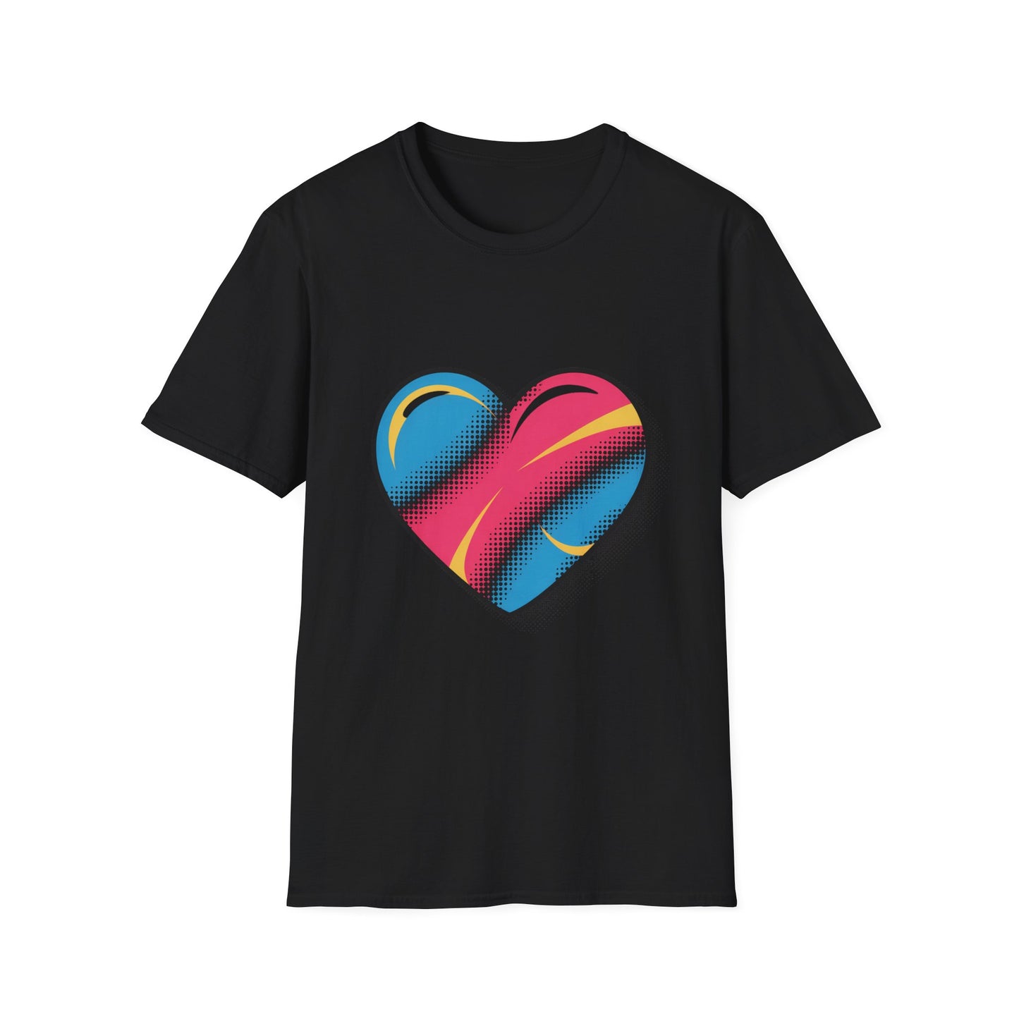 Retro Pulse Heart Graphic Tee