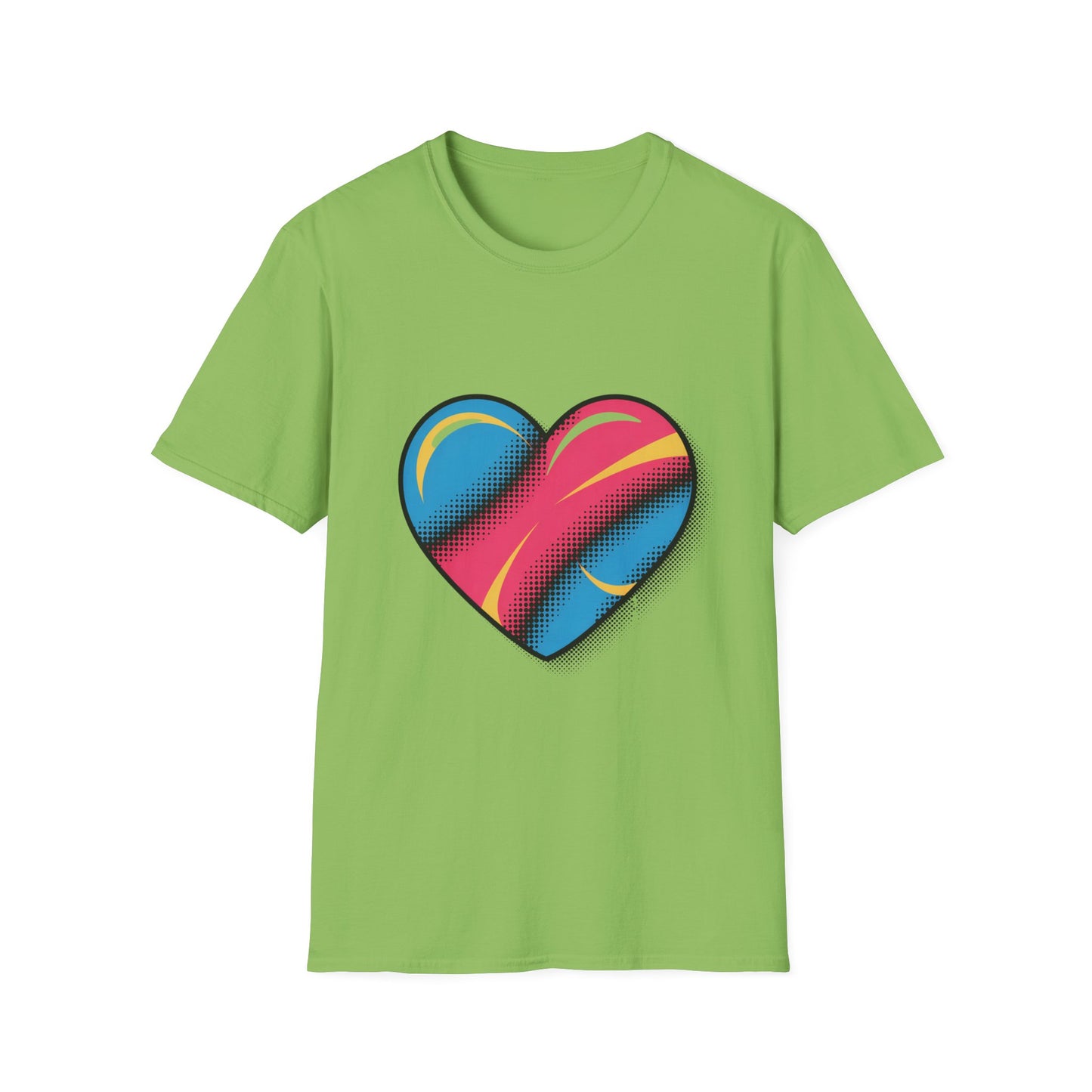 Retro Pulse Heart Graphic Tee