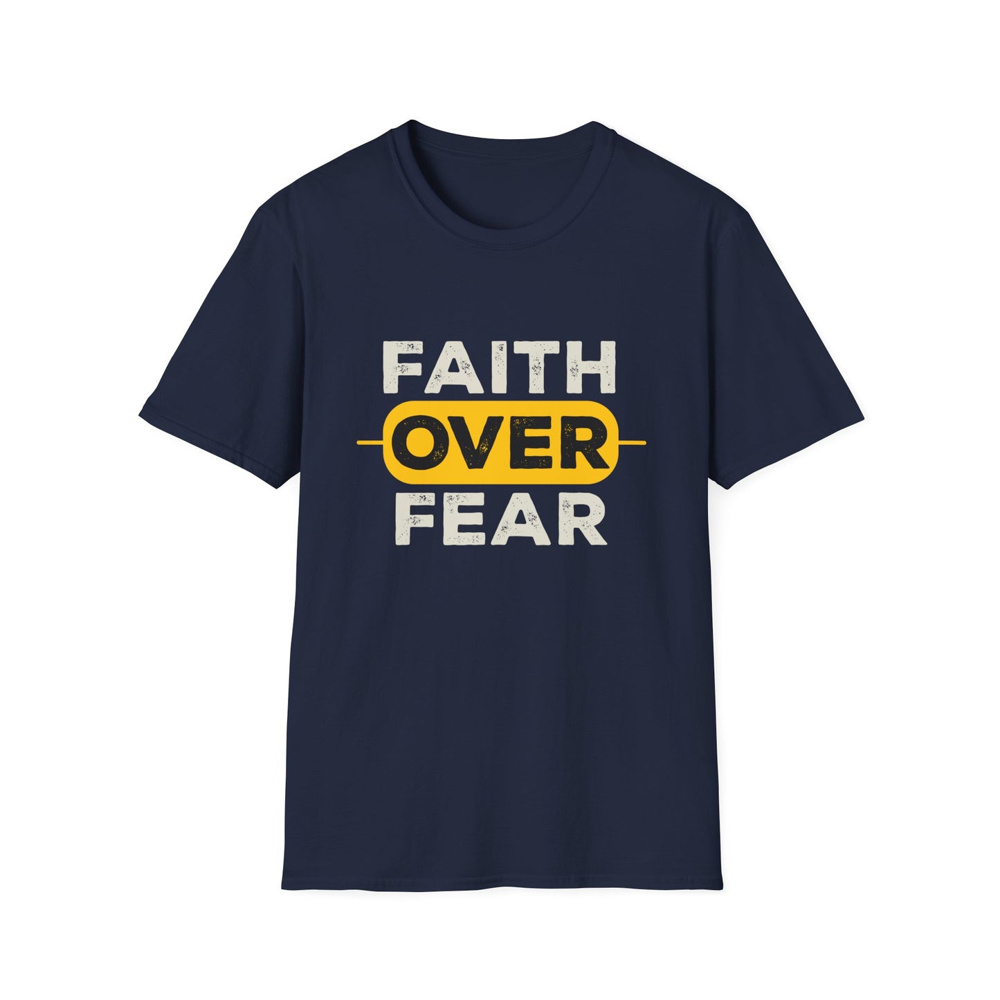 Faith Over Fear Tee – Bold Contrast Edition