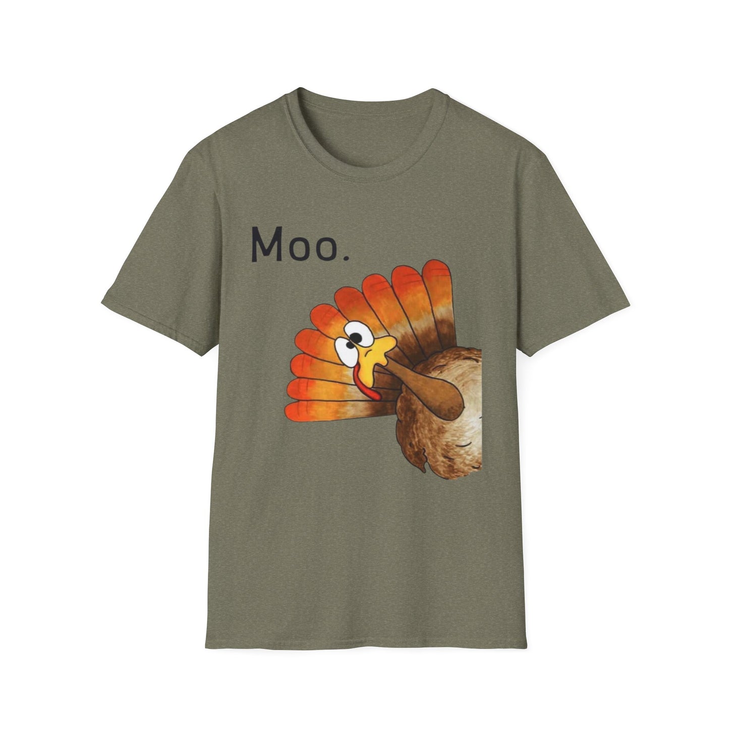 Moo. – Confused Turkey Edition Short Sleeve Tee