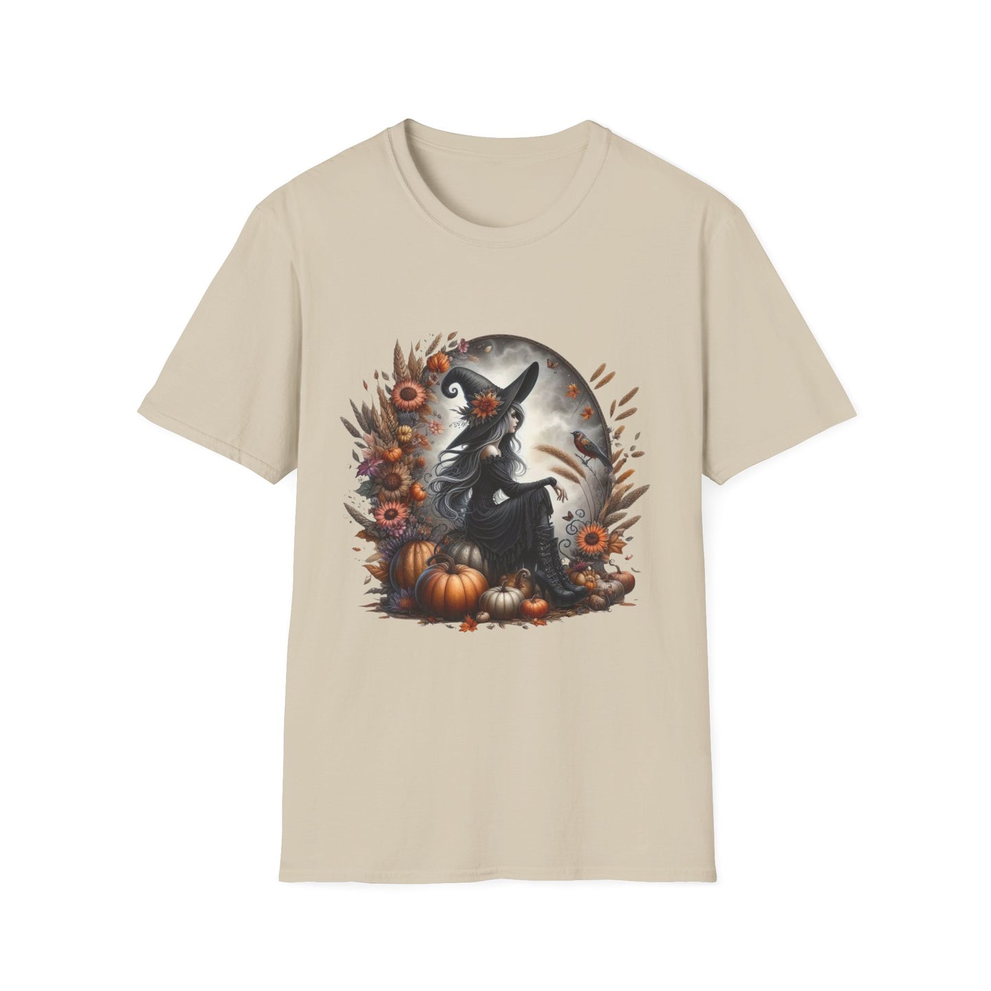Witching Season Halloween T-Shirt, Enchanting Witch Tee, Witching Grace Costume Shirt, Halloween Party Top, Woman Witch Power