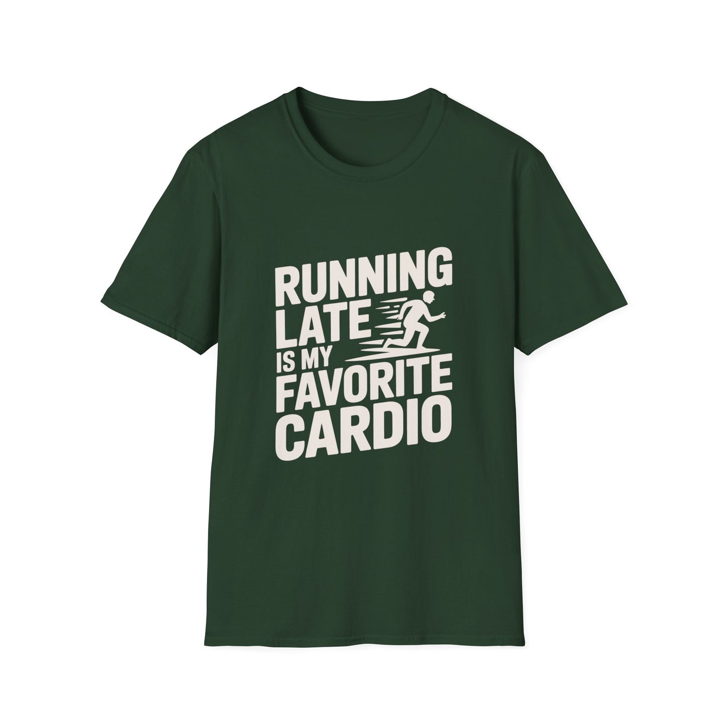 Running Late Tee – Fashionably Frazzled, Always Fast