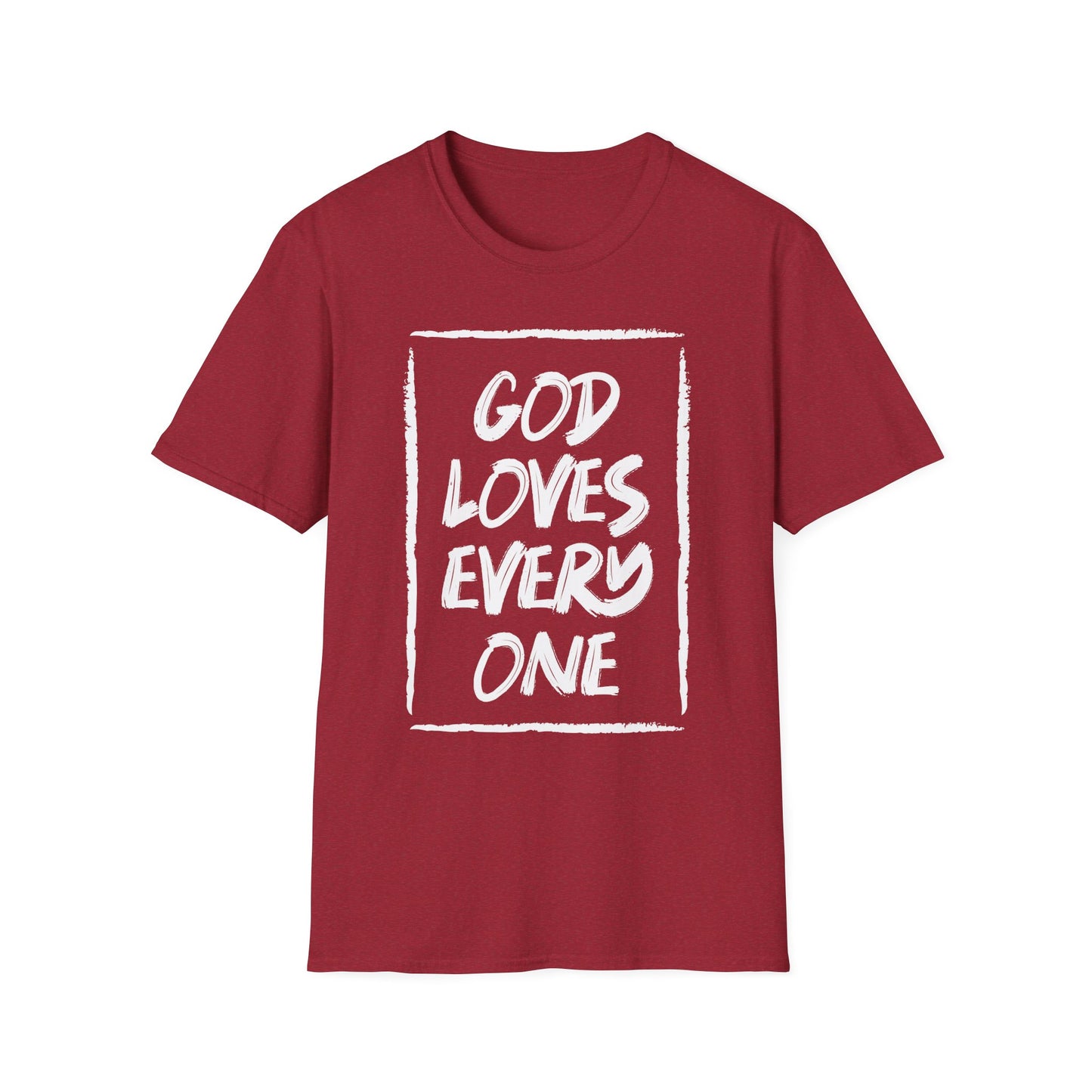 God Loves Every One Tee – All-Inclusive Gracewear