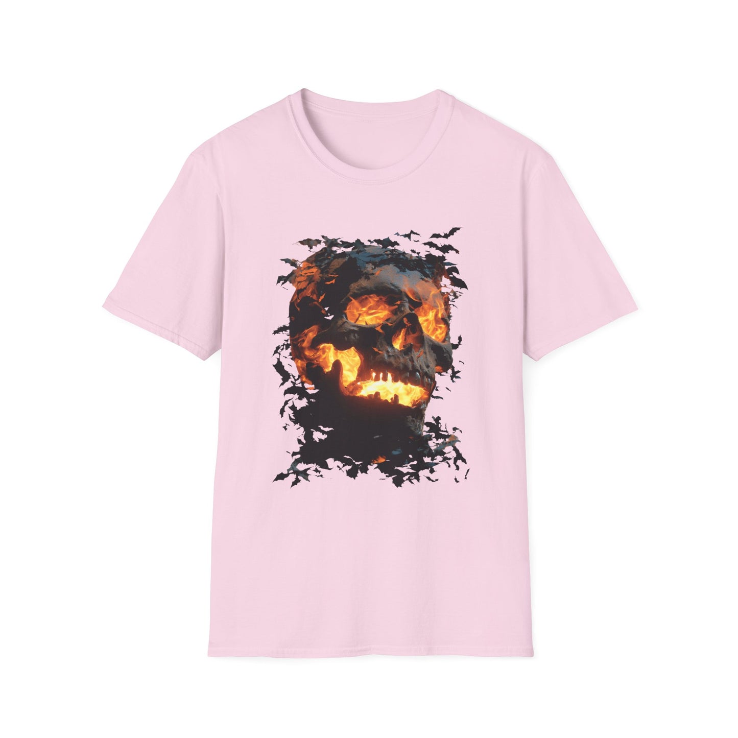 Ashborn Infernal Skull Halloween Head Tee