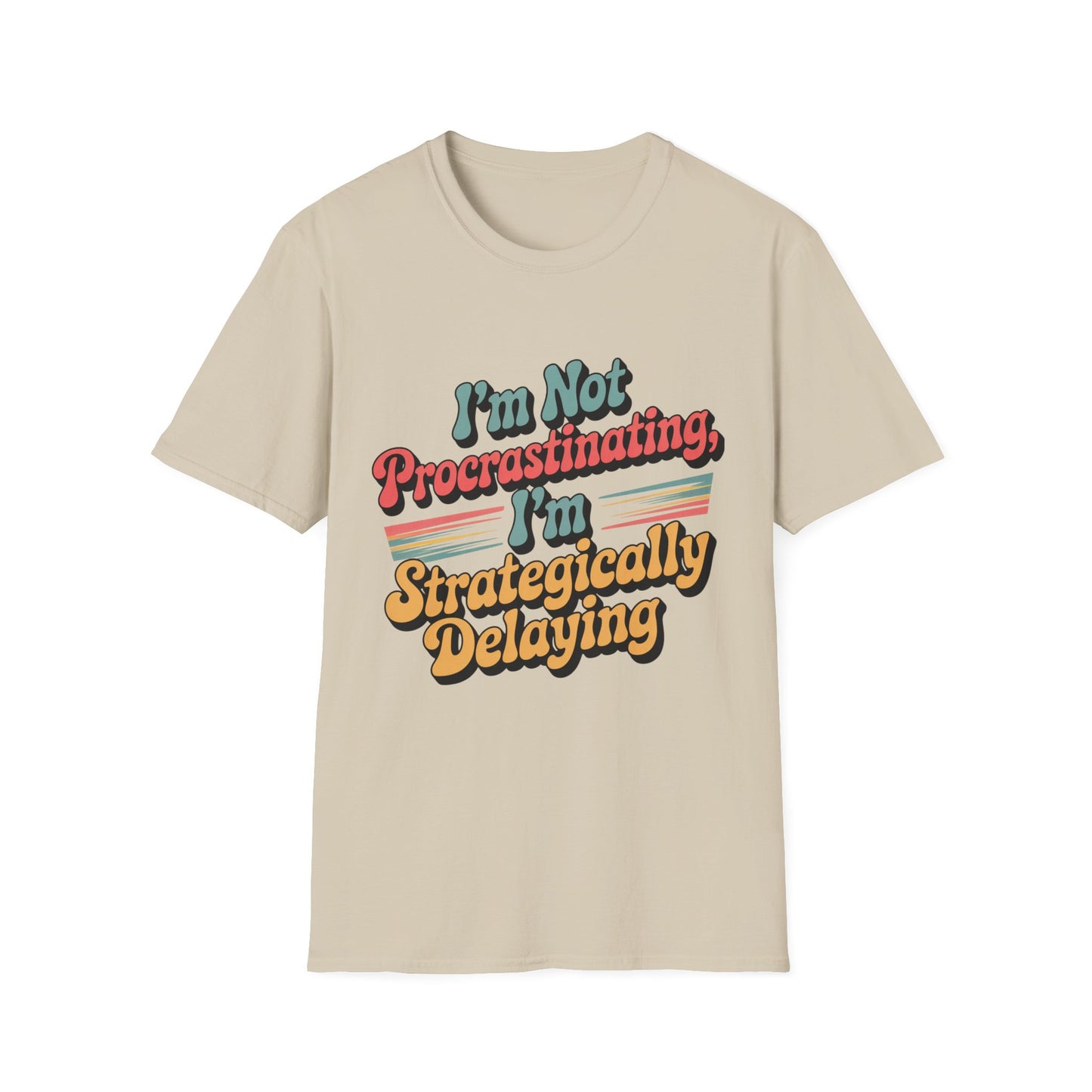 Strategically Delaying Tee – Procrastination, Rebranded