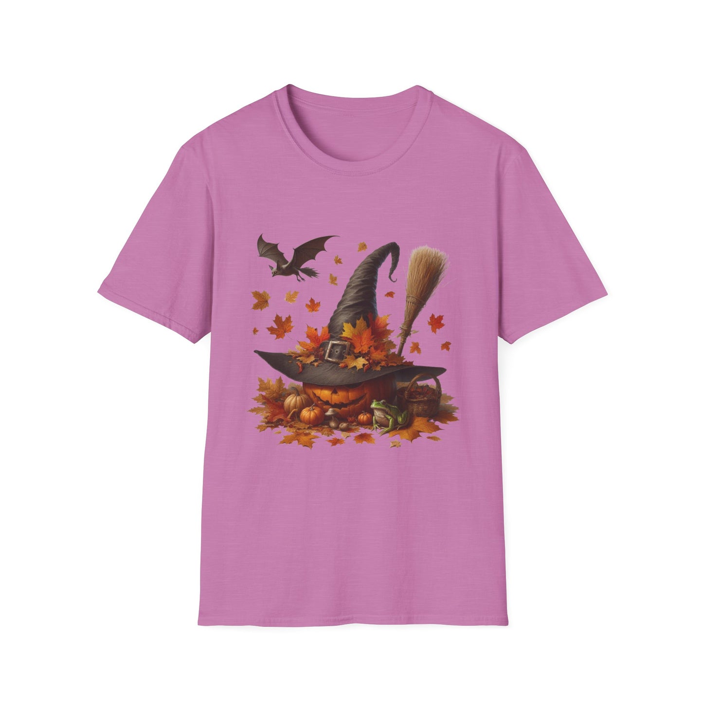 “Pumpkin Witch’s Harvest” Tee – Autumn Familiar Edition