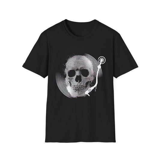 Spin Eternal Skull & Turntable Graphic Tee
