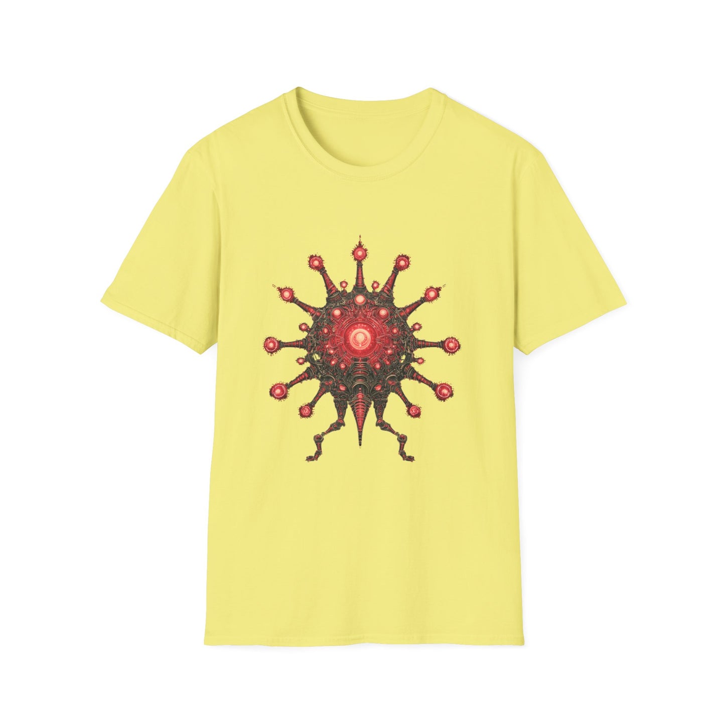 Core Sentinel – Cybernetic Starburst Organism Design