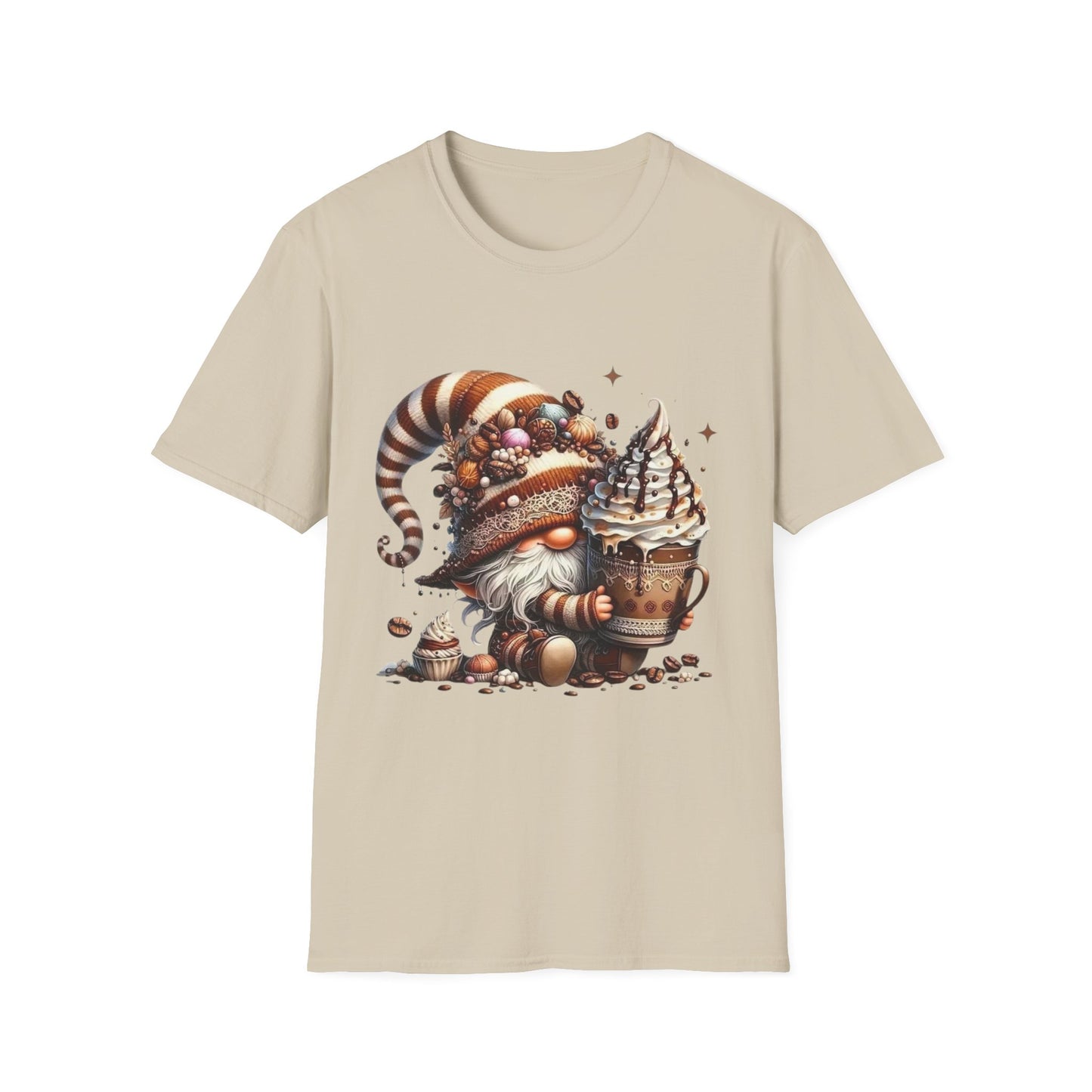 “Sweet Brew Gnome” Tee – Dessert Daydream Edition
