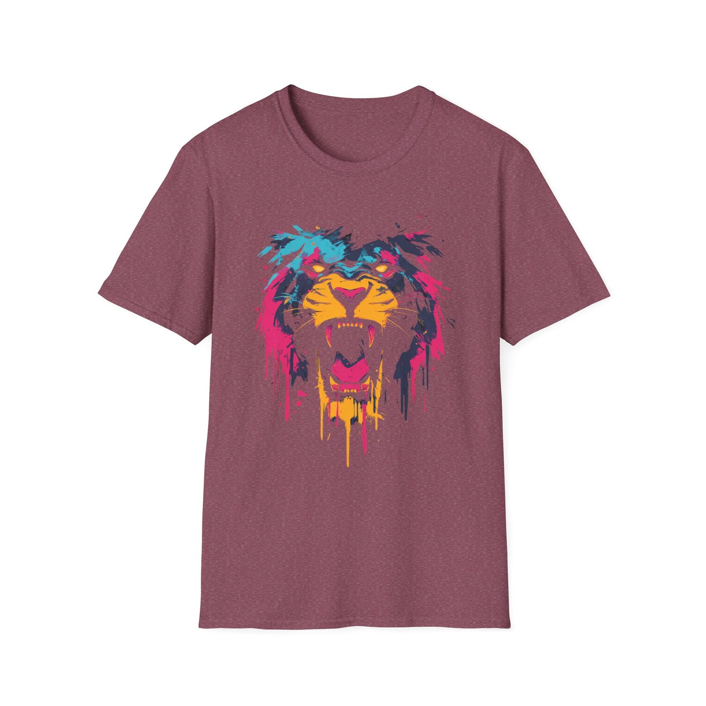 Roar Of Glory Neon Lion T-Shirt