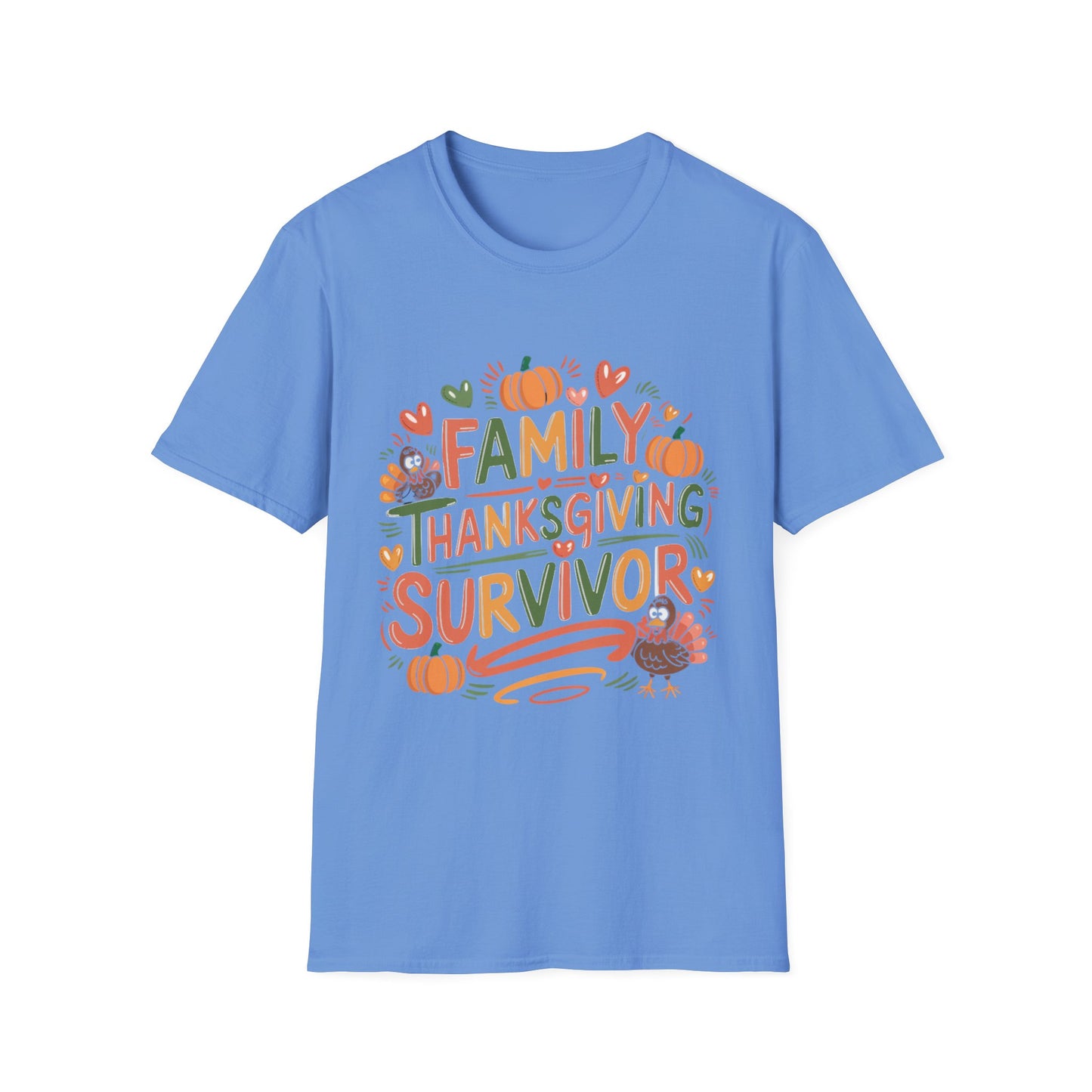 Family Thanksgiving Survivor Short Sleeve Tee