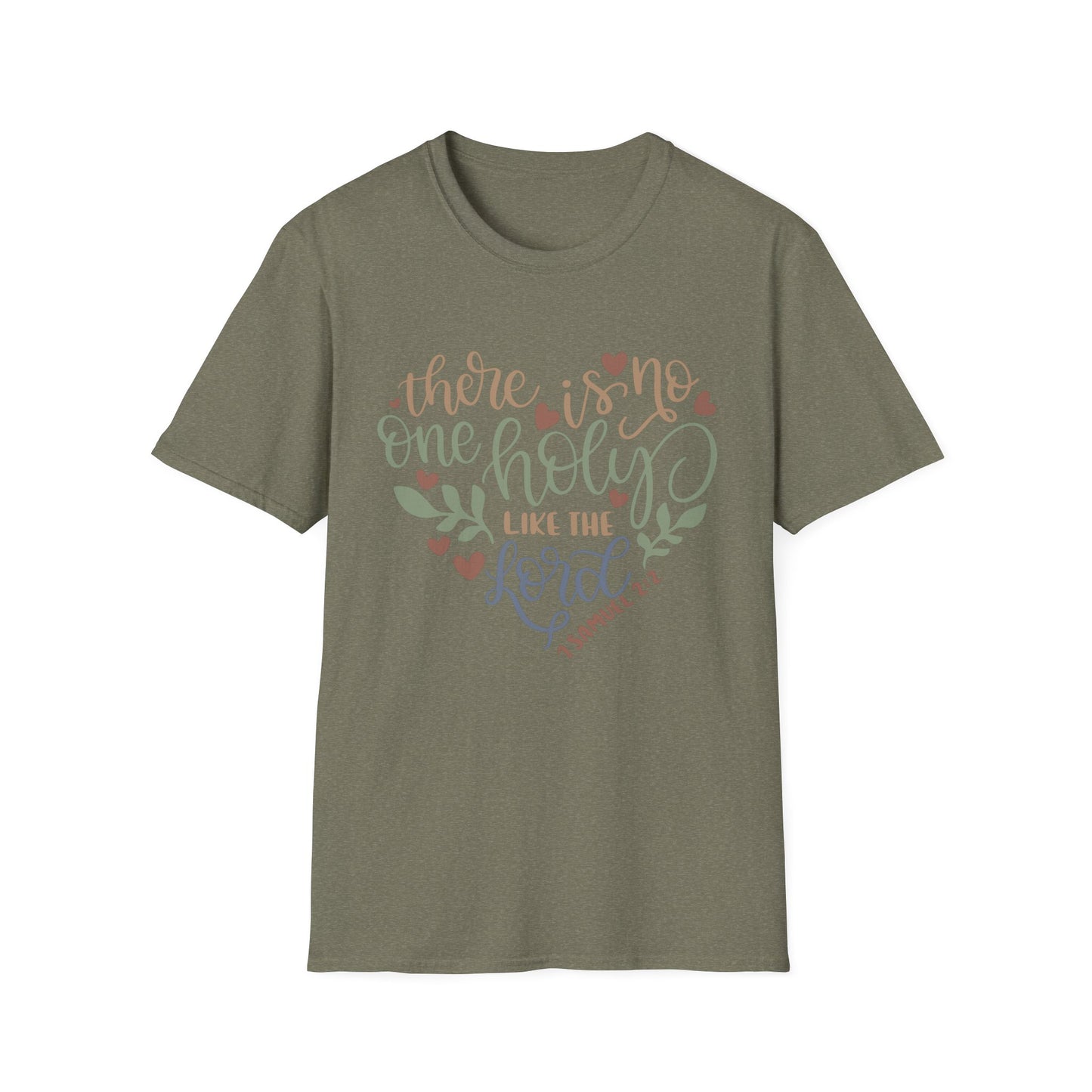 No One Holy Like the Lord Tee – 1 Samuel 2:2 HeartScript Edition