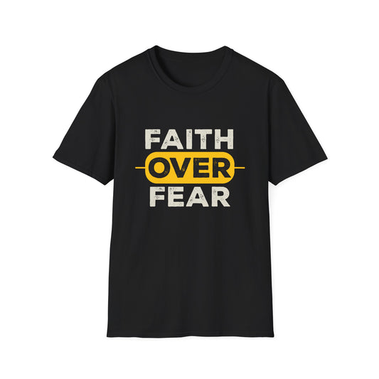 Faith Over Fear Tee – Bold Contrast Edition