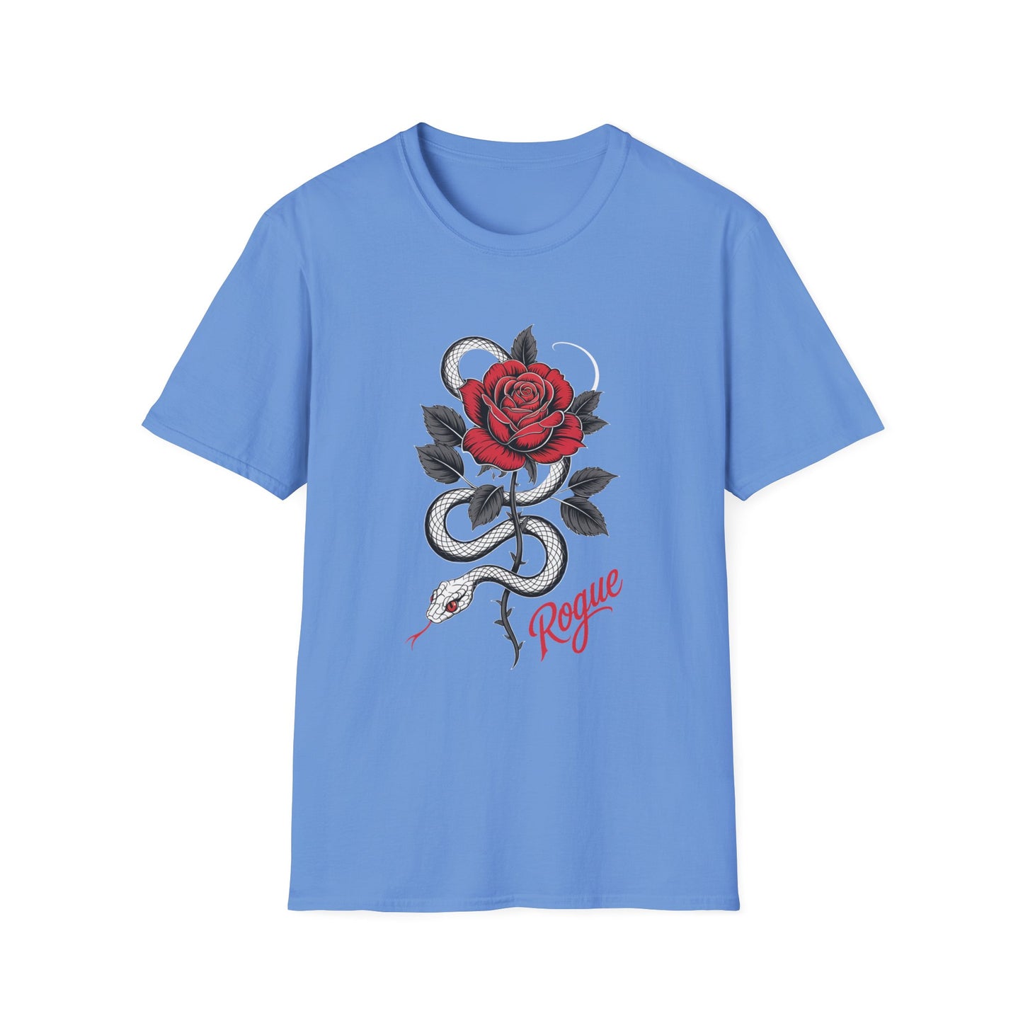 Rogue Bloom Snake & Rose Graphic Tee