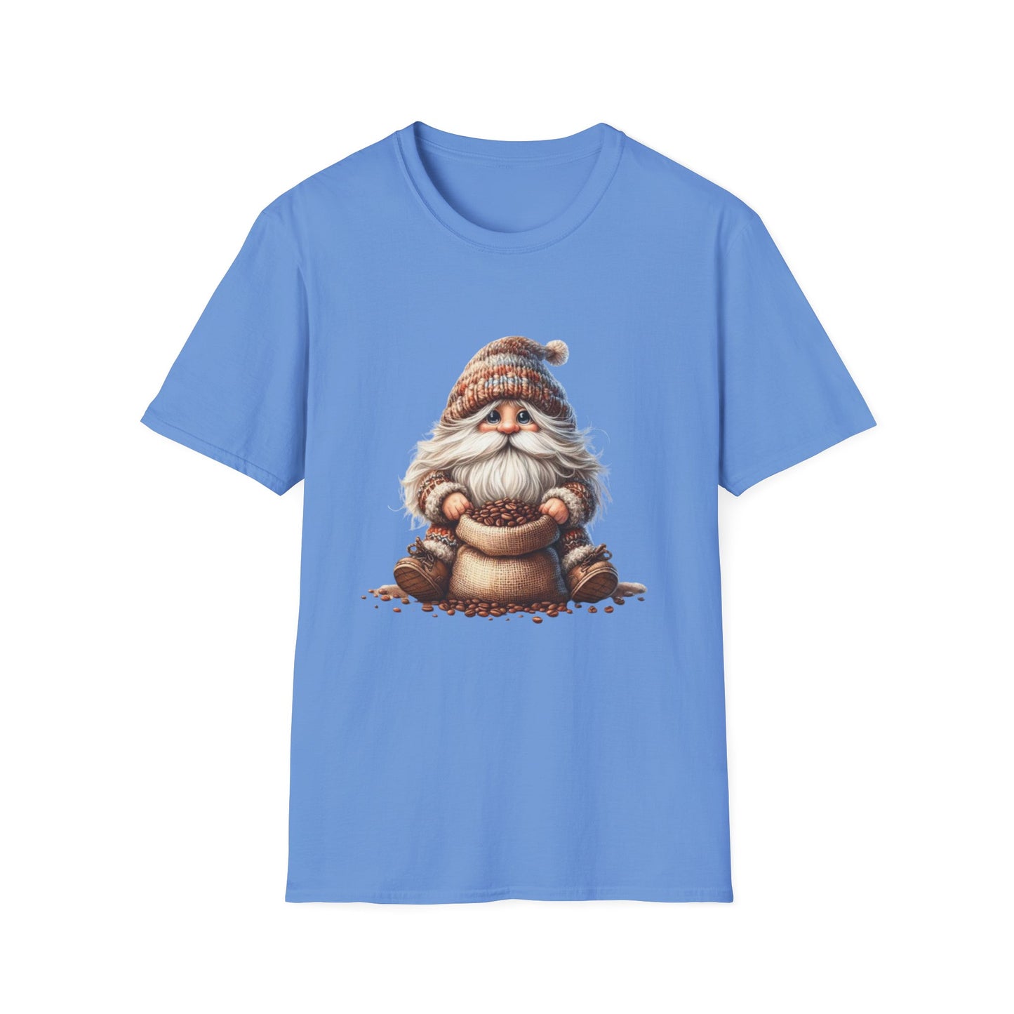 “Coffee Bean Gnome” Tee – Brewed & Bearded Edition