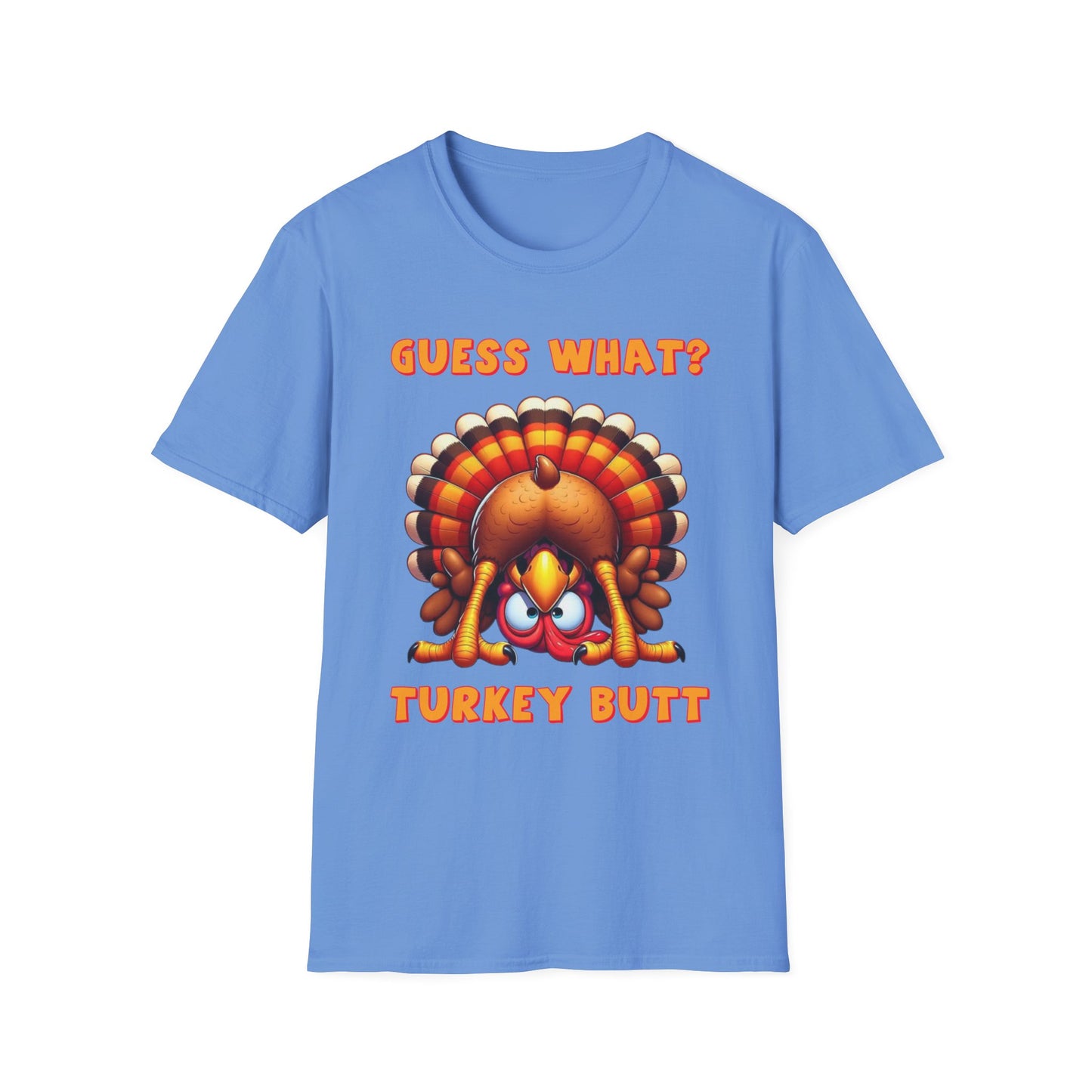 Guess What? Turkey Butt – Gobble & Giggle Edition Short Sleeve Tee