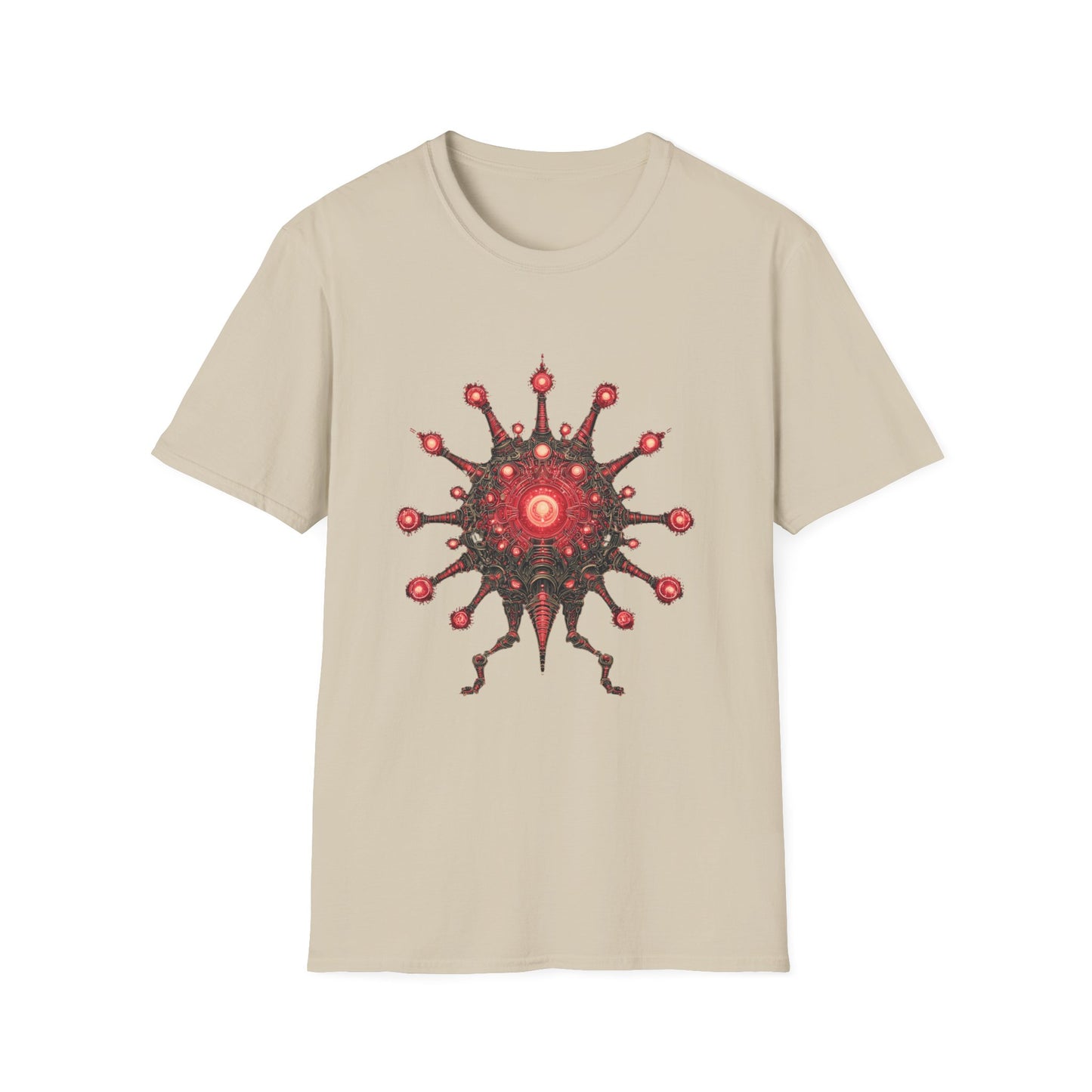 Core Sentinel – Cybernetic Starburst Organism Design