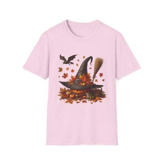 “Pumpkin Witch’s Harvest” Tee – Autumn Familiar Edition