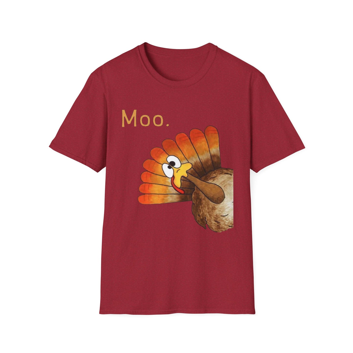 Moo. – Confused Turkey Edition Short Sleeve Tee