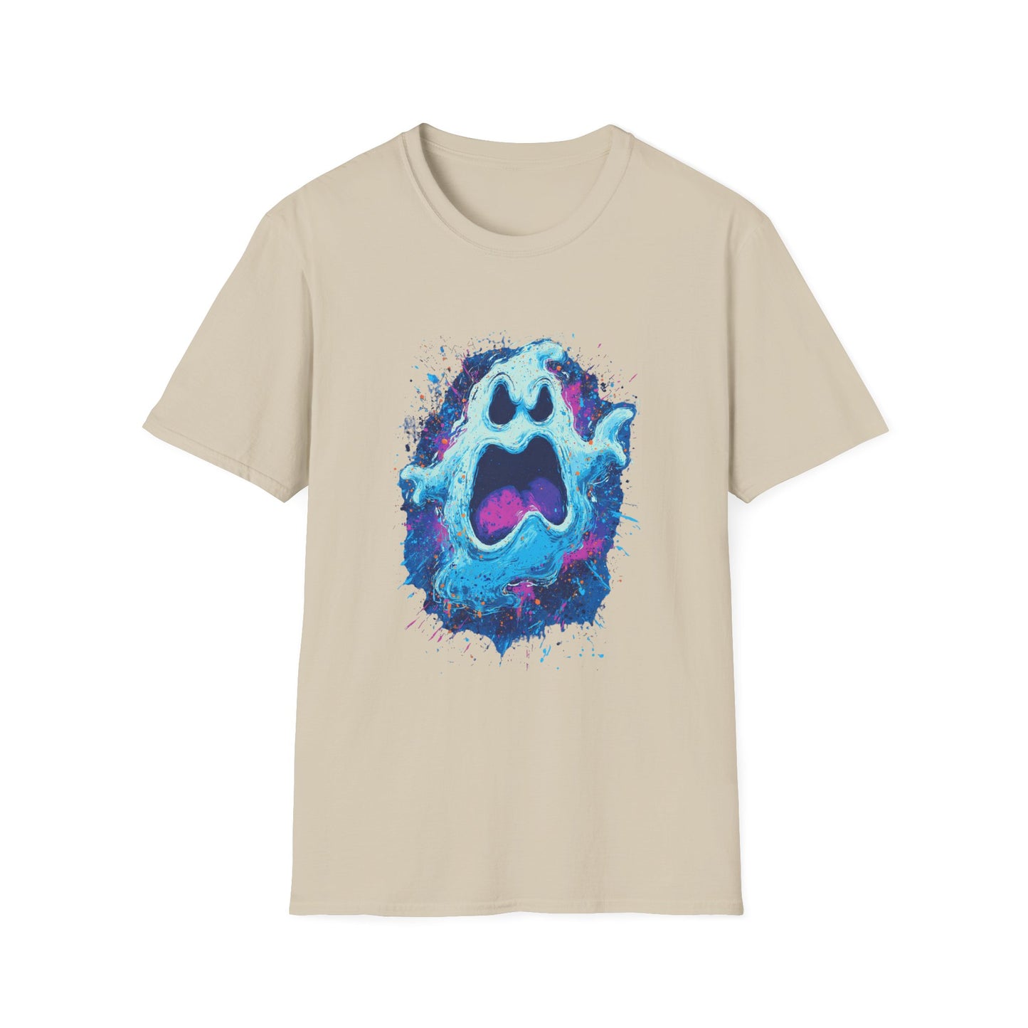Color Panic Halloween Ghost Tee