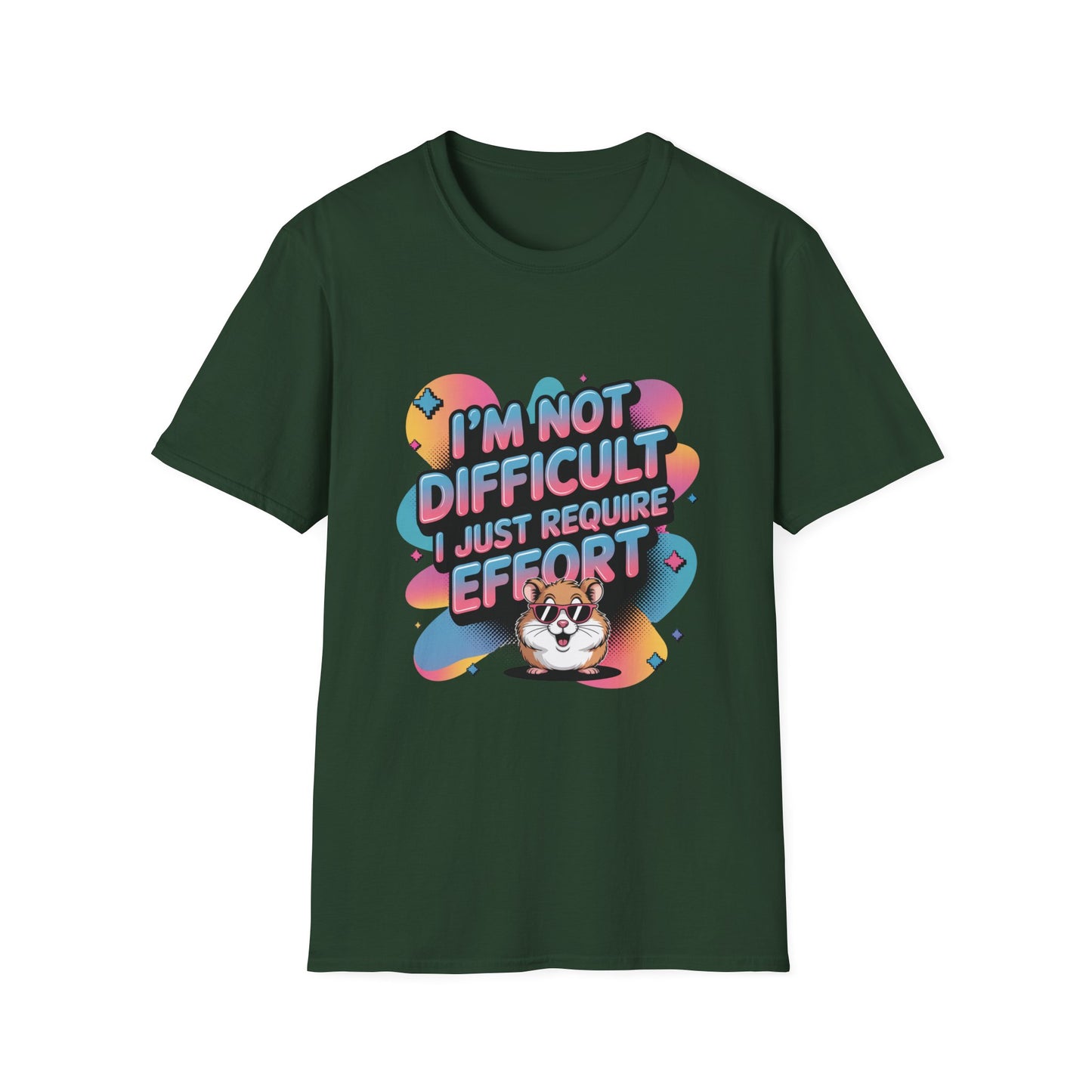 High-Effort Tee – Not Difficult, Just Deluxe