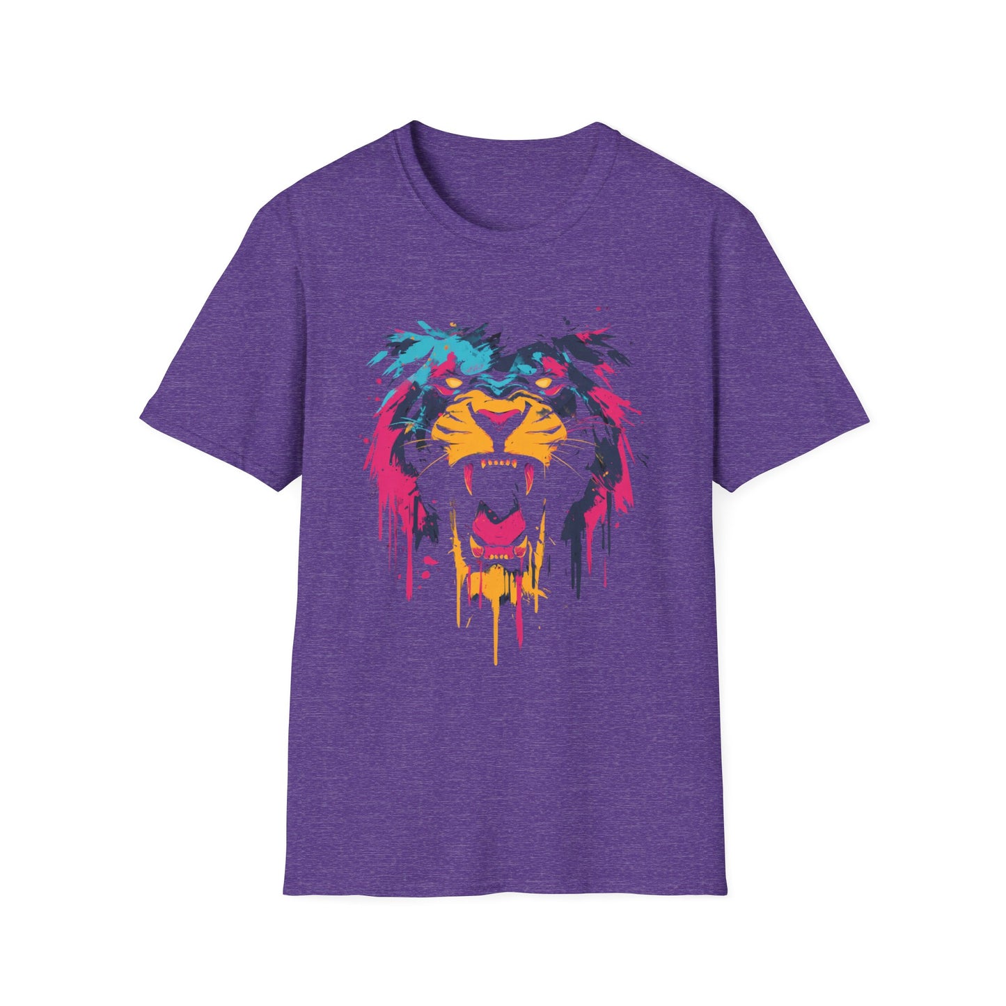 Roar Of Glory Neon Lion T-Shirt