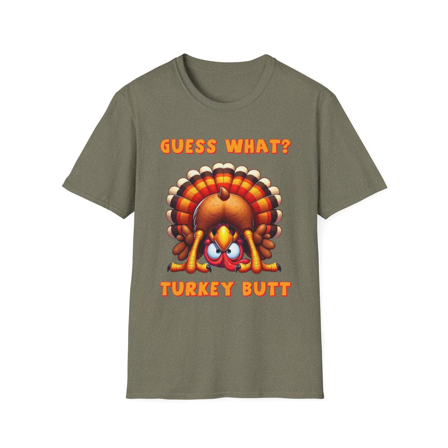 Guess What? Turkey Butt – Gobble & Giggle Edition Short Sleeve Tee