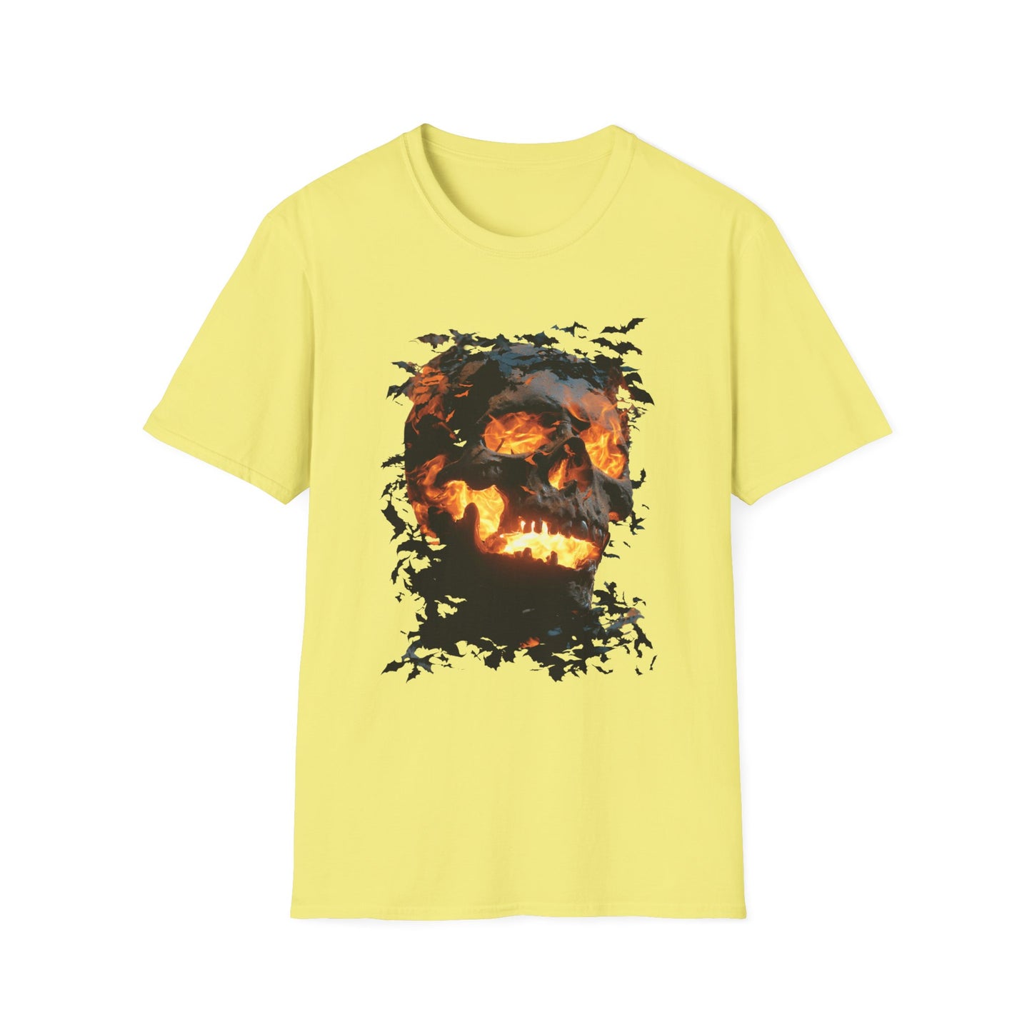 Ashborn Infernal Skull Halloween Head Tee