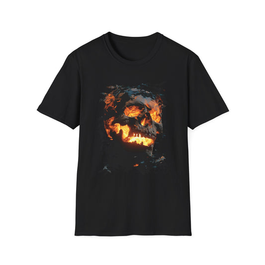 Ashborn Infernal Skull Halloween Head Tee