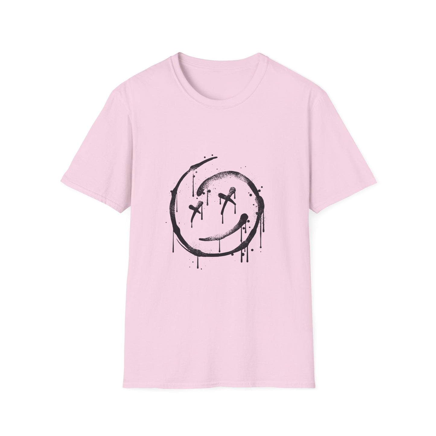 Dripping Smiley Face Graphic Tee