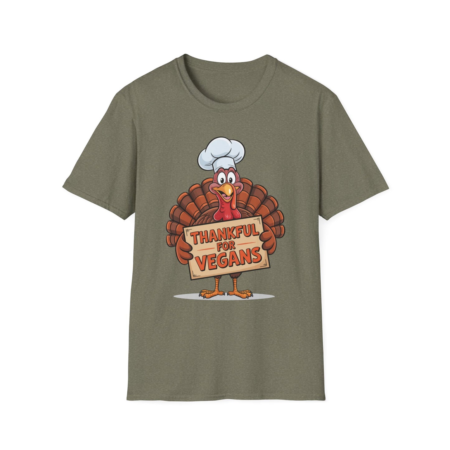 Thankful for Vegans Short Sleeve Tee