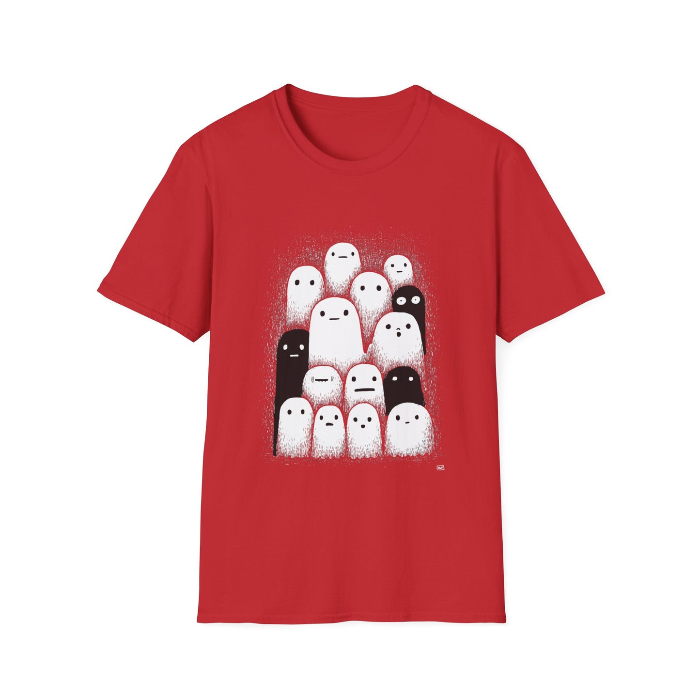 Stacked Spirits Halloween Design Tee