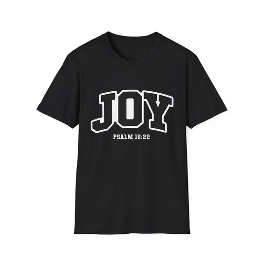 JOY Tee – Psalm 16:22 Varsity Edition