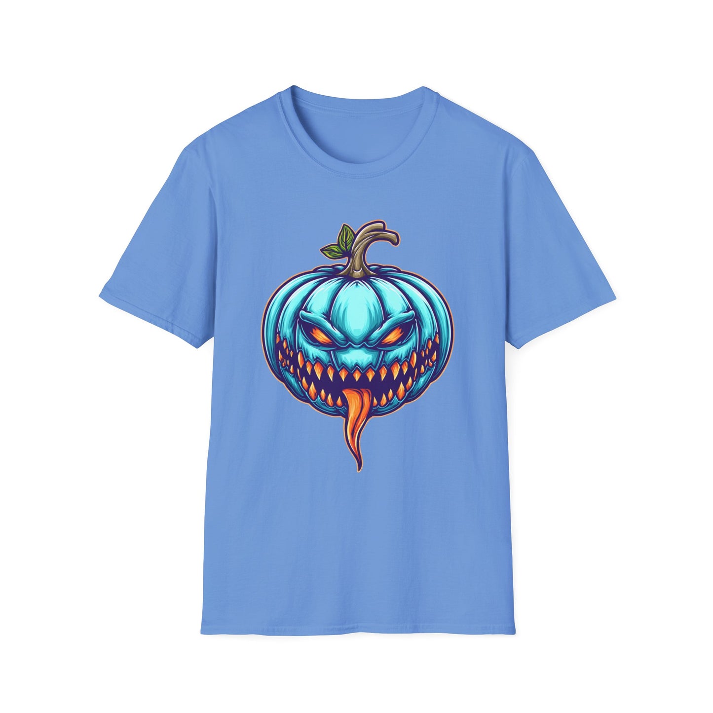 Tongue Twister Mutant Pumpkin Halloween Head Tee