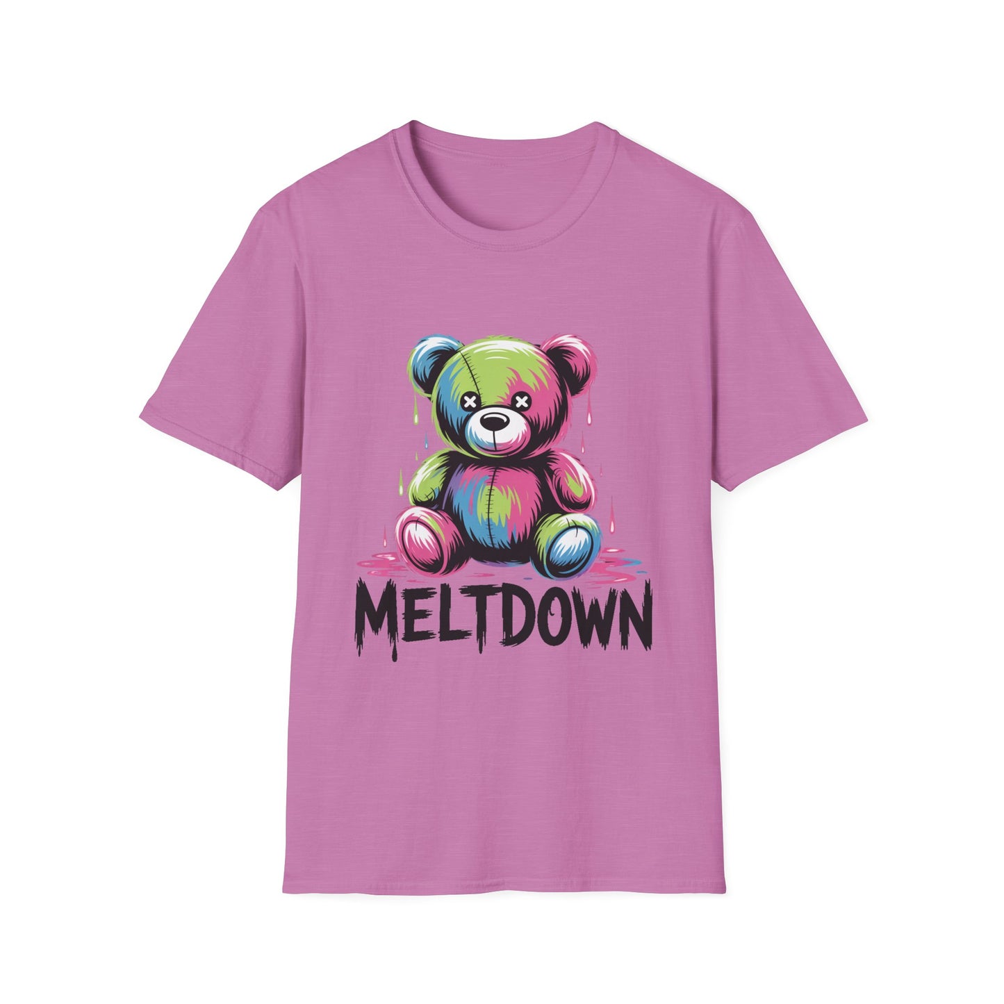 Meltdown Teddy Bear Graphic Tee