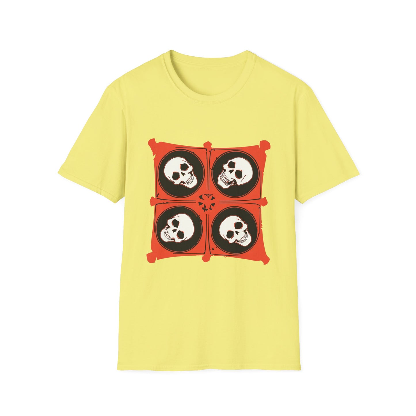 Skull Grid Syndicate Halloween Head Tee