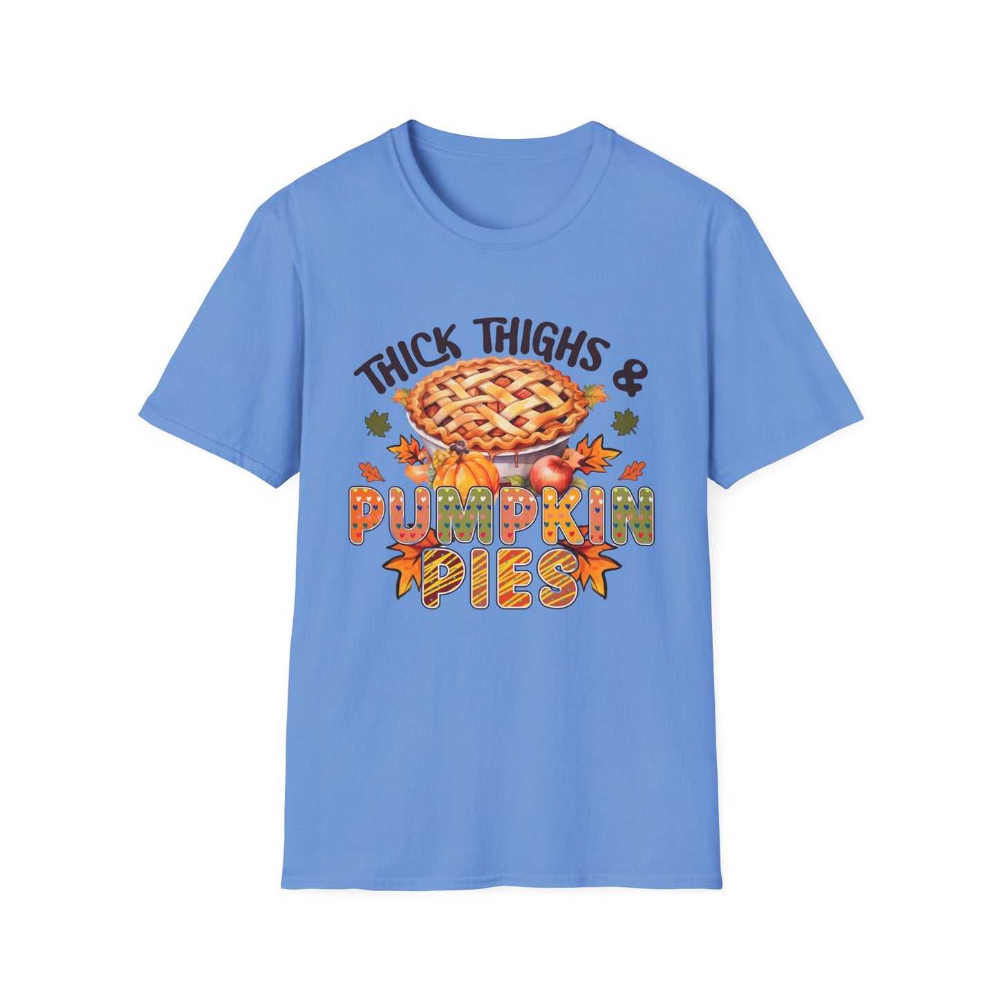 Thick Thighs & Pumpkin Pies – Fall Flavor Edition Short Sleeve Tee