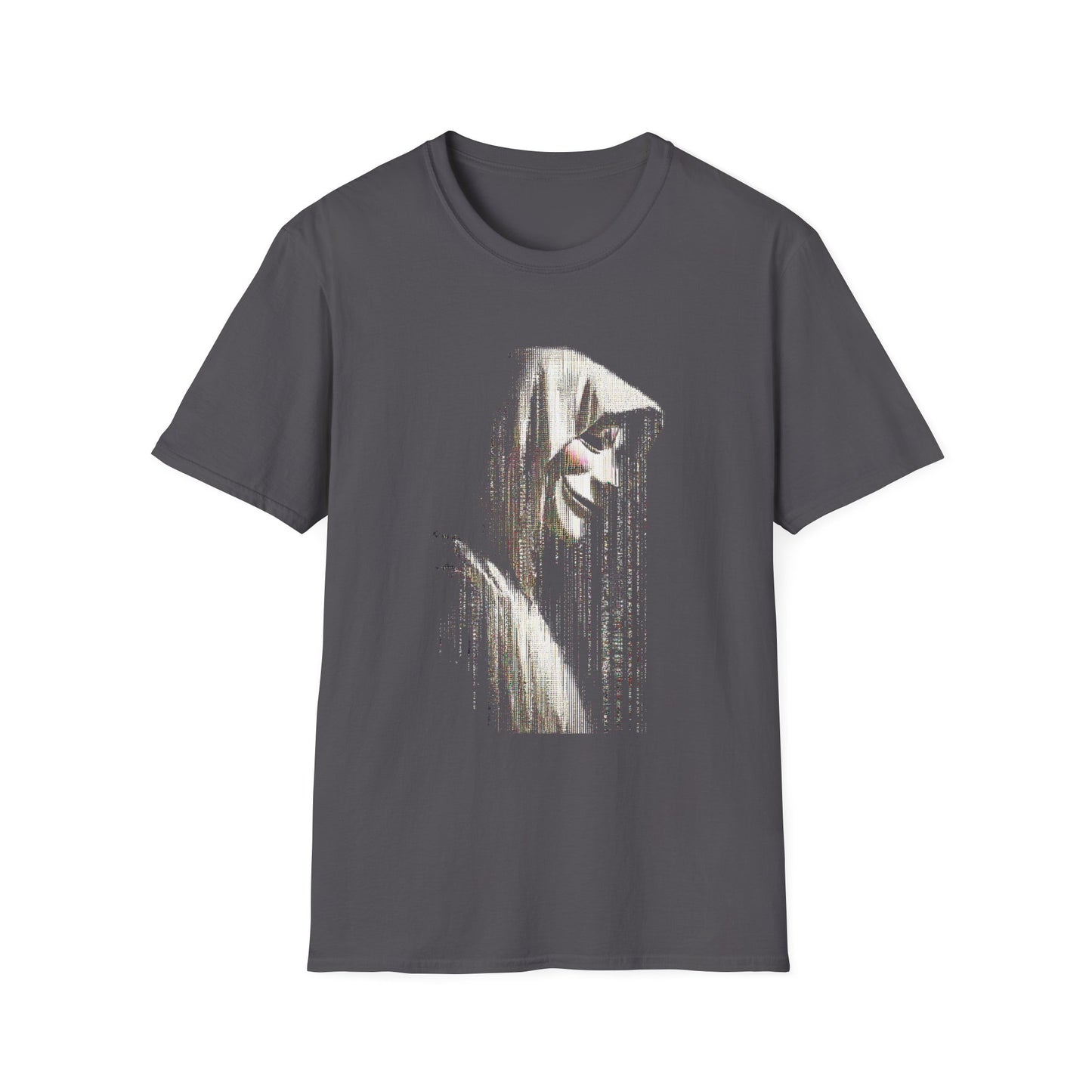 Anonymous Protocol – Glitched Guy Fawkes Hooded Design