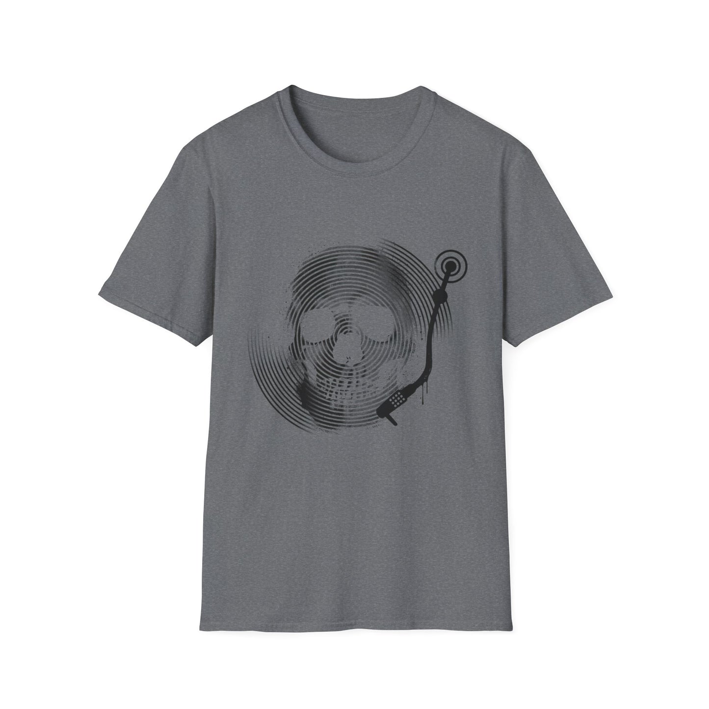 Spin Eternal Skull & Turntable Graphic Tee