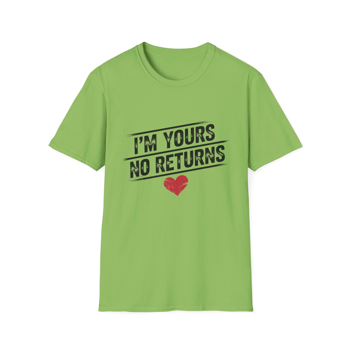 No Returns Tee – Love Locked, Warranty Void