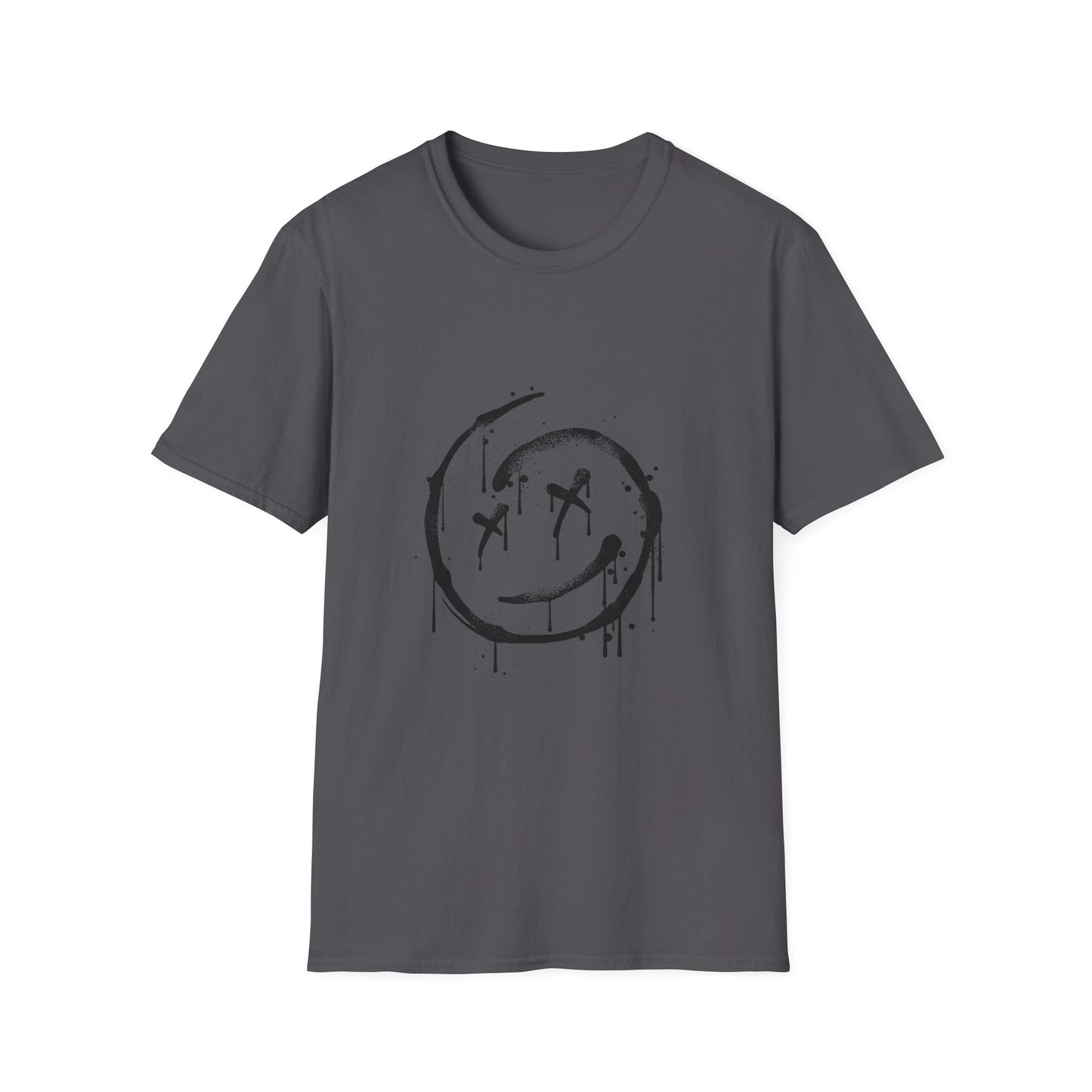 Dripping Smiley Face Graphic Tee