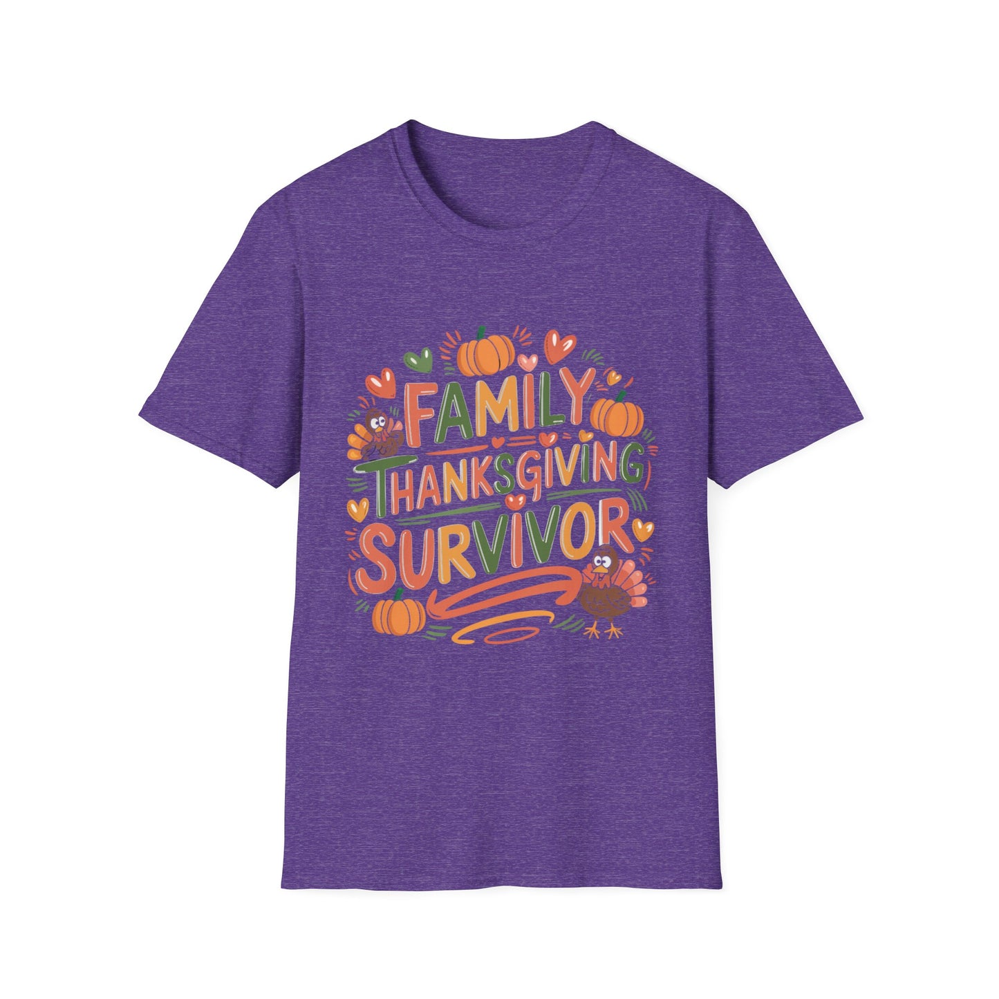 Family Thanksgiving Survivor Short Sleeve Tee